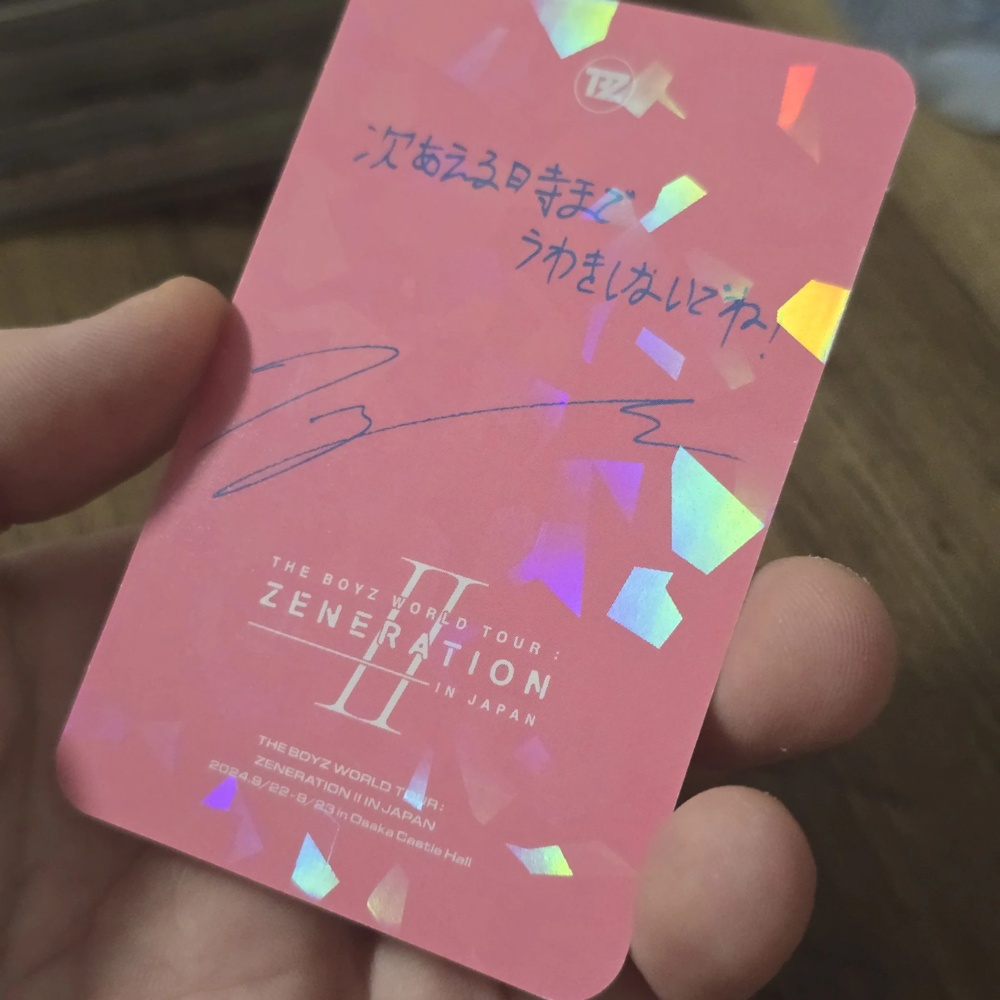 THE BOYZ Juyeon THE BOYZ - Juyeon - WORLD TOUR: Zeneration 2 Event japan photocard set listing photo 5