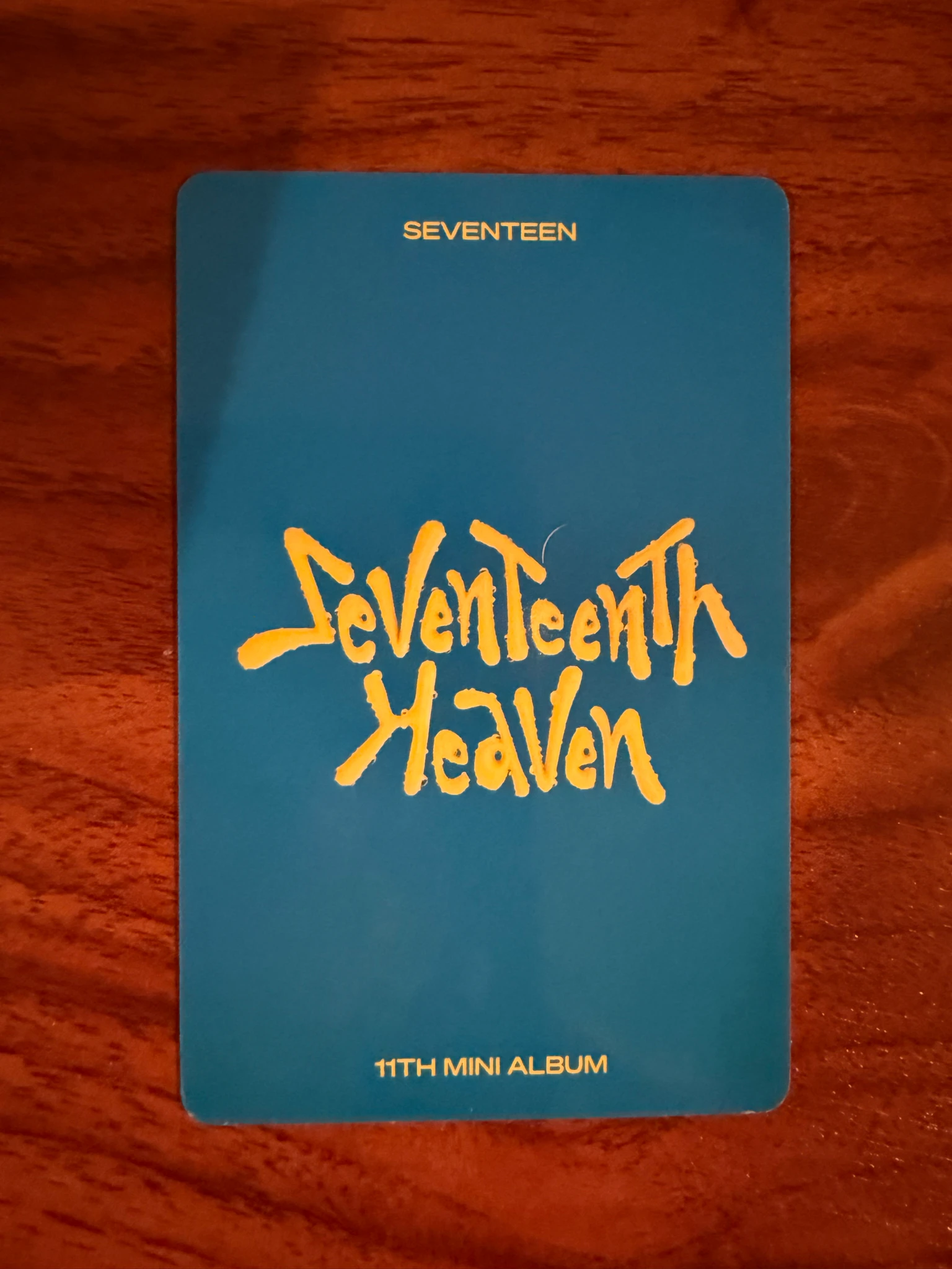 SEVENTEEN Mingyu SEVENTEEN - Mingyu - Seventeenth Heaven Album album photocard carat version listing photo 5