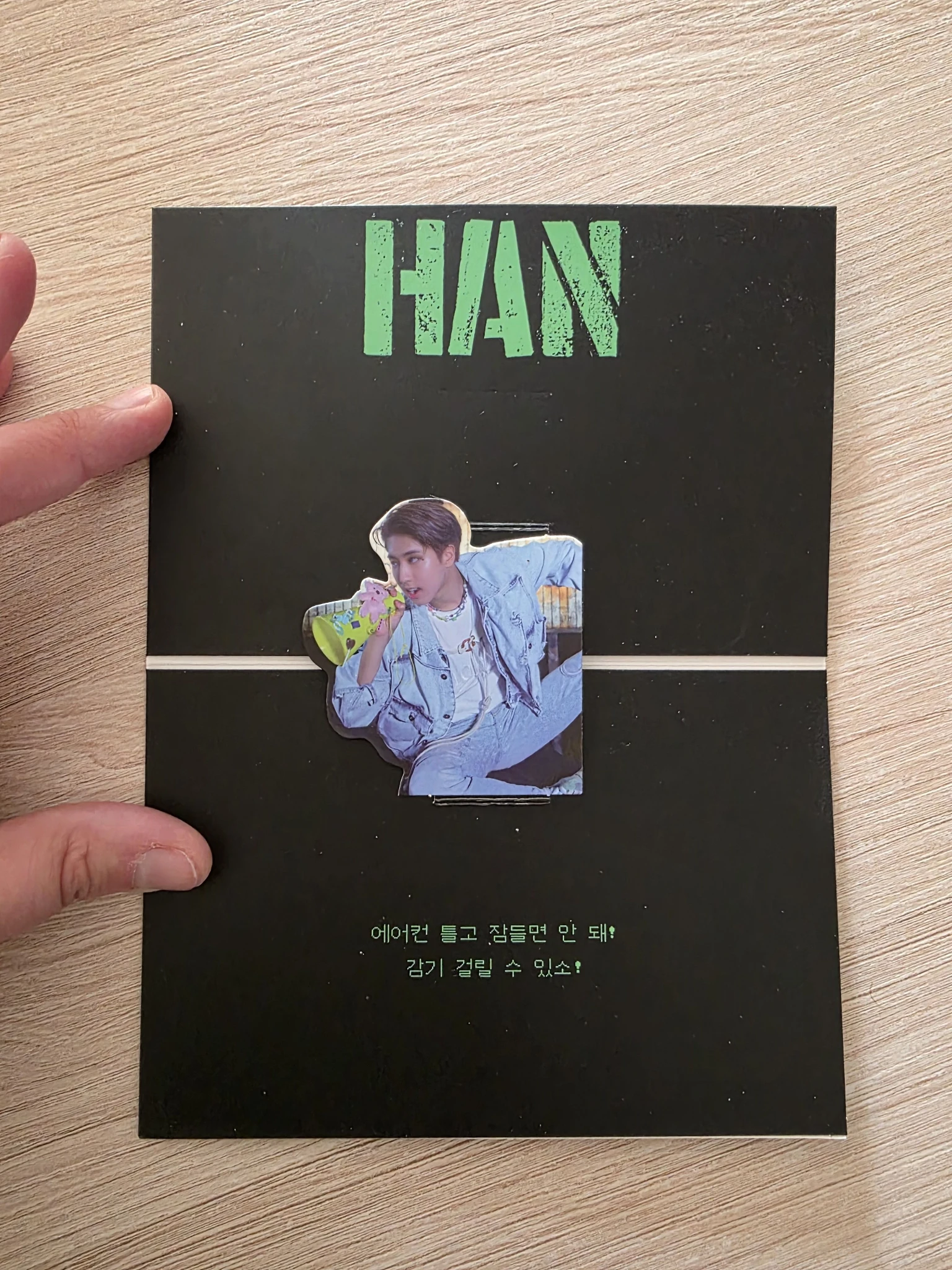 Stray Kids HAN Stray Kids - HAN - NoEasy Album album inclusion limited edition pop-up card listing photo 5