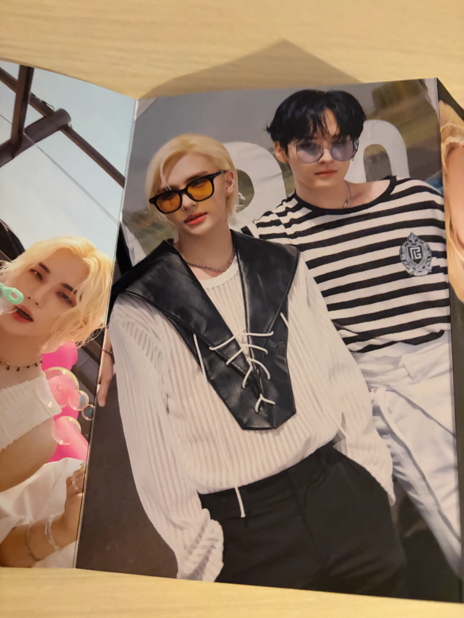 Stray Kids Stray Kids - Lee Know & Hyunjin - Maxident Album case version unit mini folded poster listing photo 4
