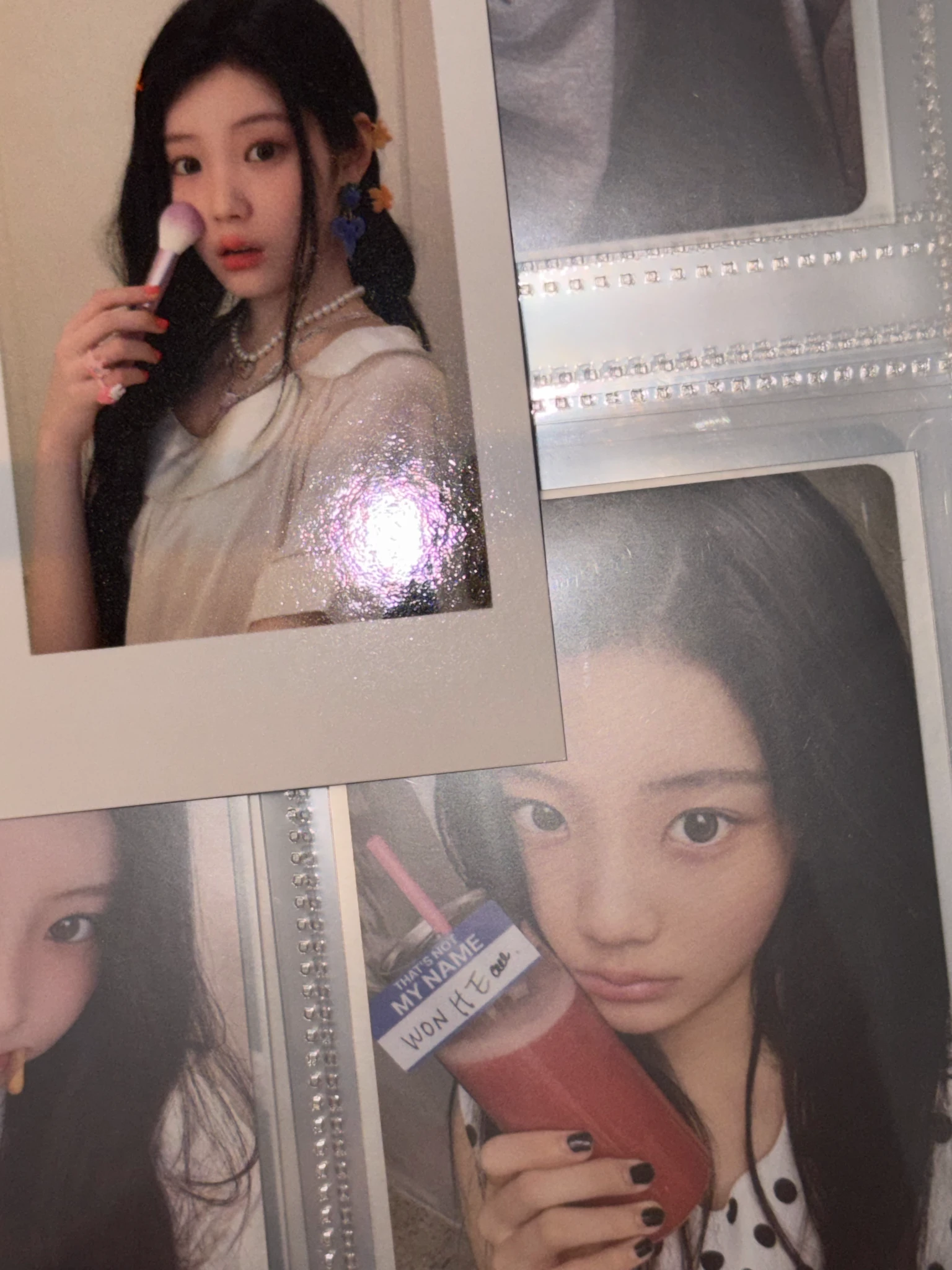 ILLIT Wonhee ILLIT - Wonhee - MAMIHLAPINATAPAI Album blue dream media (bdm) fansign polaroid listing photo 5