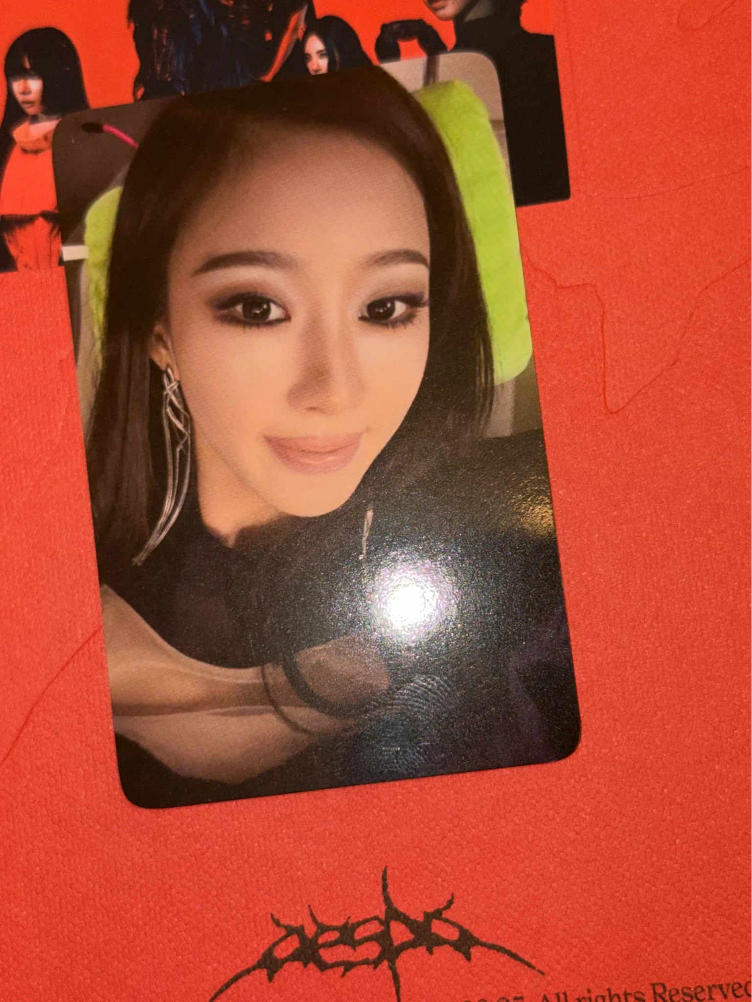 aespa Giselle aespa - Giselle - Lemonade Album everline lucky draw (LD) mutant version listing photo 5