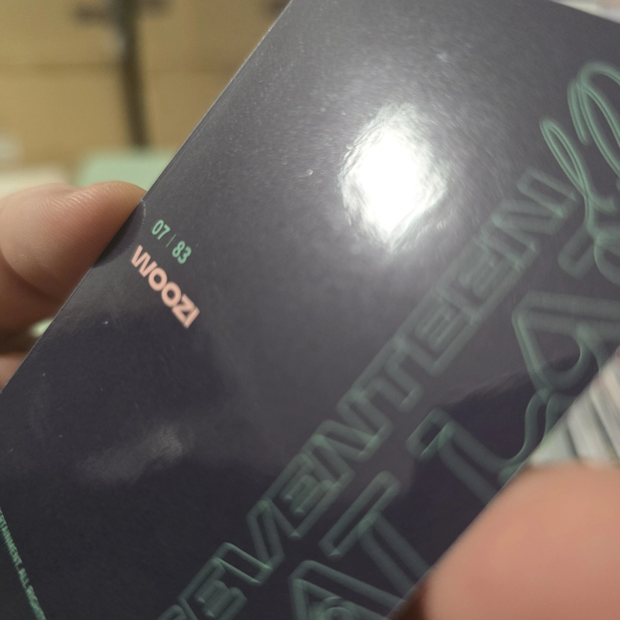 SEVENTEEN Woozi SEVENTEEN - Woozi - 2022 6TH SVT IN CARAT LAND Event fan meeting merch photocard trading card listing photo 5