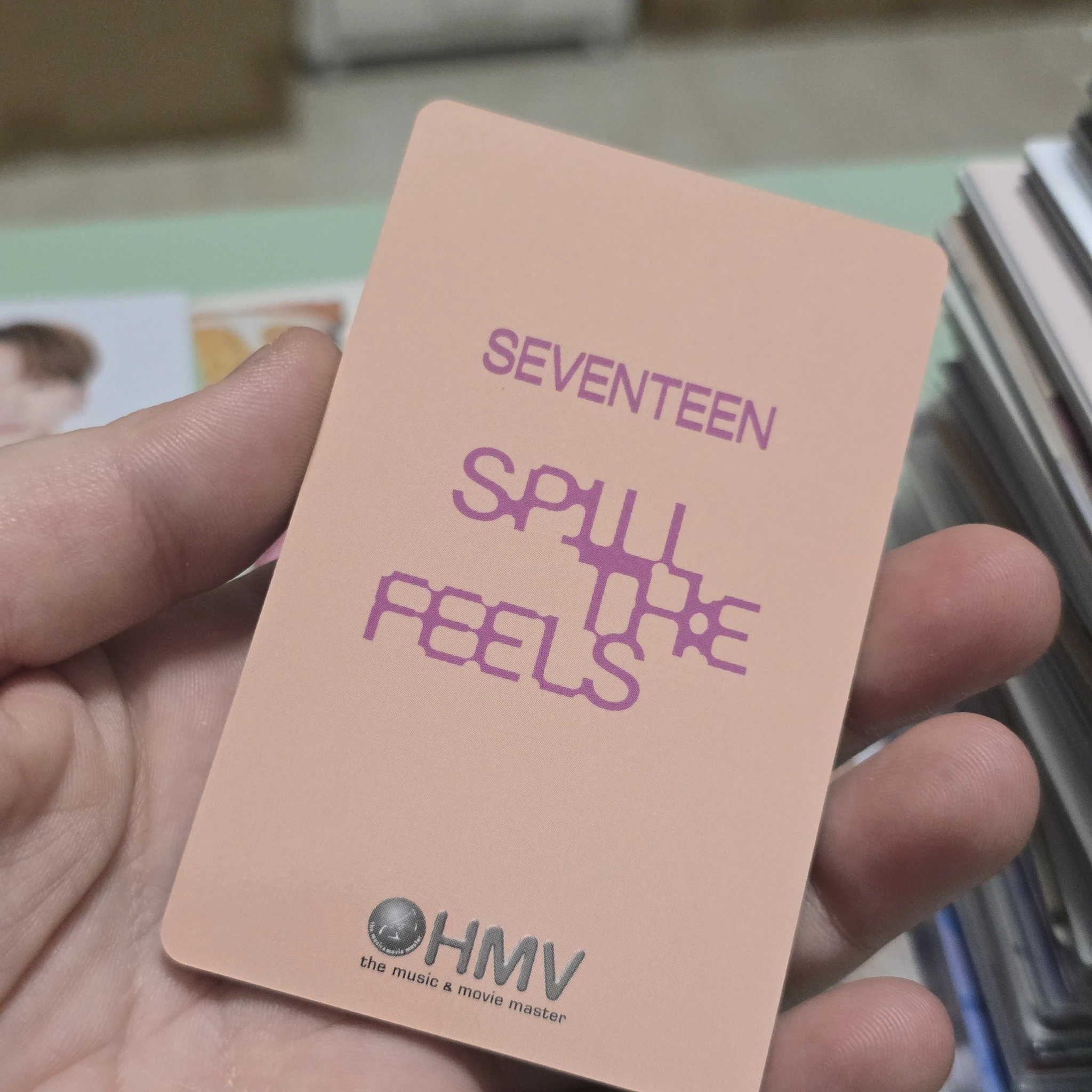 SEVENTEEN Seungkwan SEVENTEEN - Seungkwan - Spill the Feels Album pob (pre-order benefit) hmv regular version listing photo 5