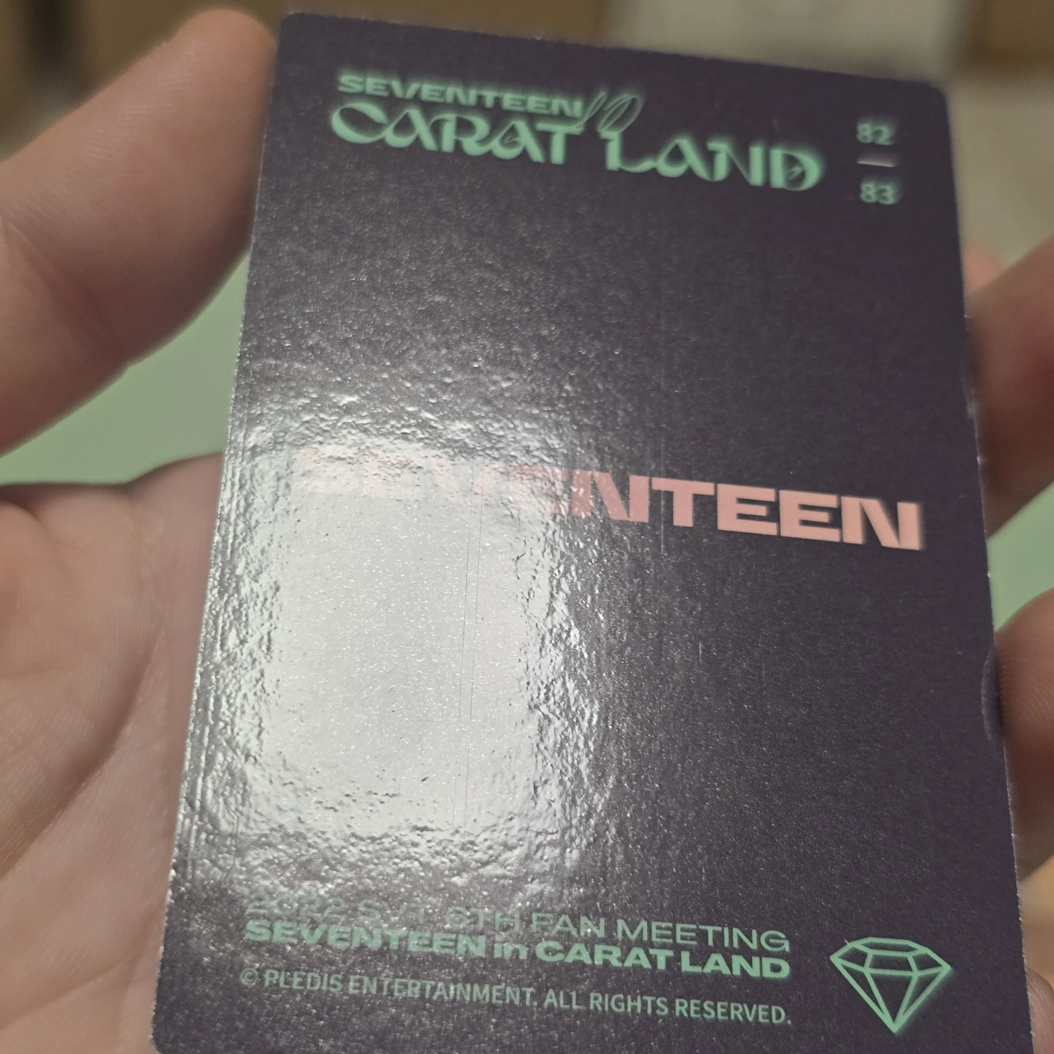 SEVENTEEN SEVENTEEN - 2022 6TH SVT IN CARAT LAND Event trading card merch photocard fan meeting listing photo 5