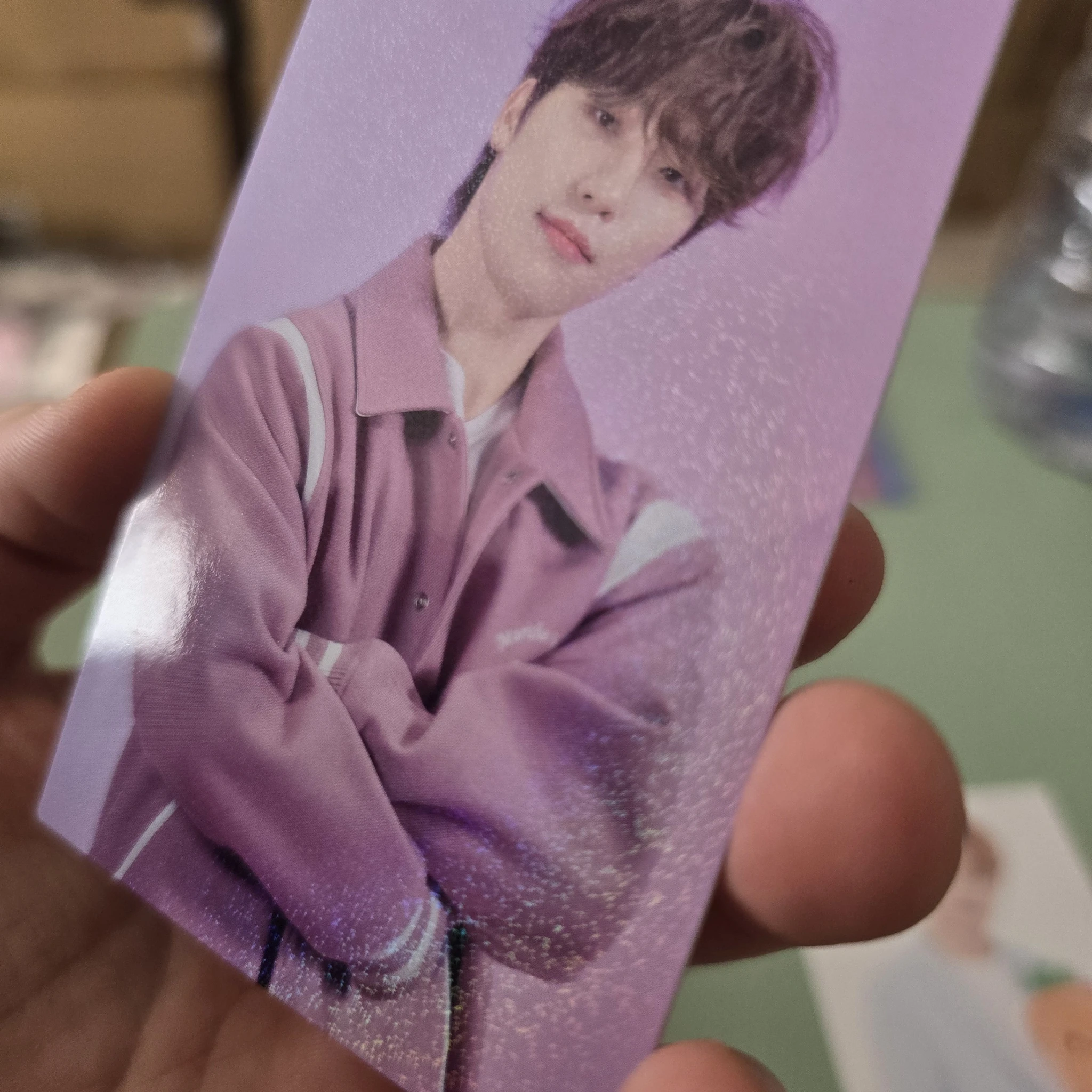 SEVENTEEN Dino SEVENTEEN - Dino - 2023 JAPAN FANMEETING [LOVE] Event trading card holographic (hologram) listing photo 5
