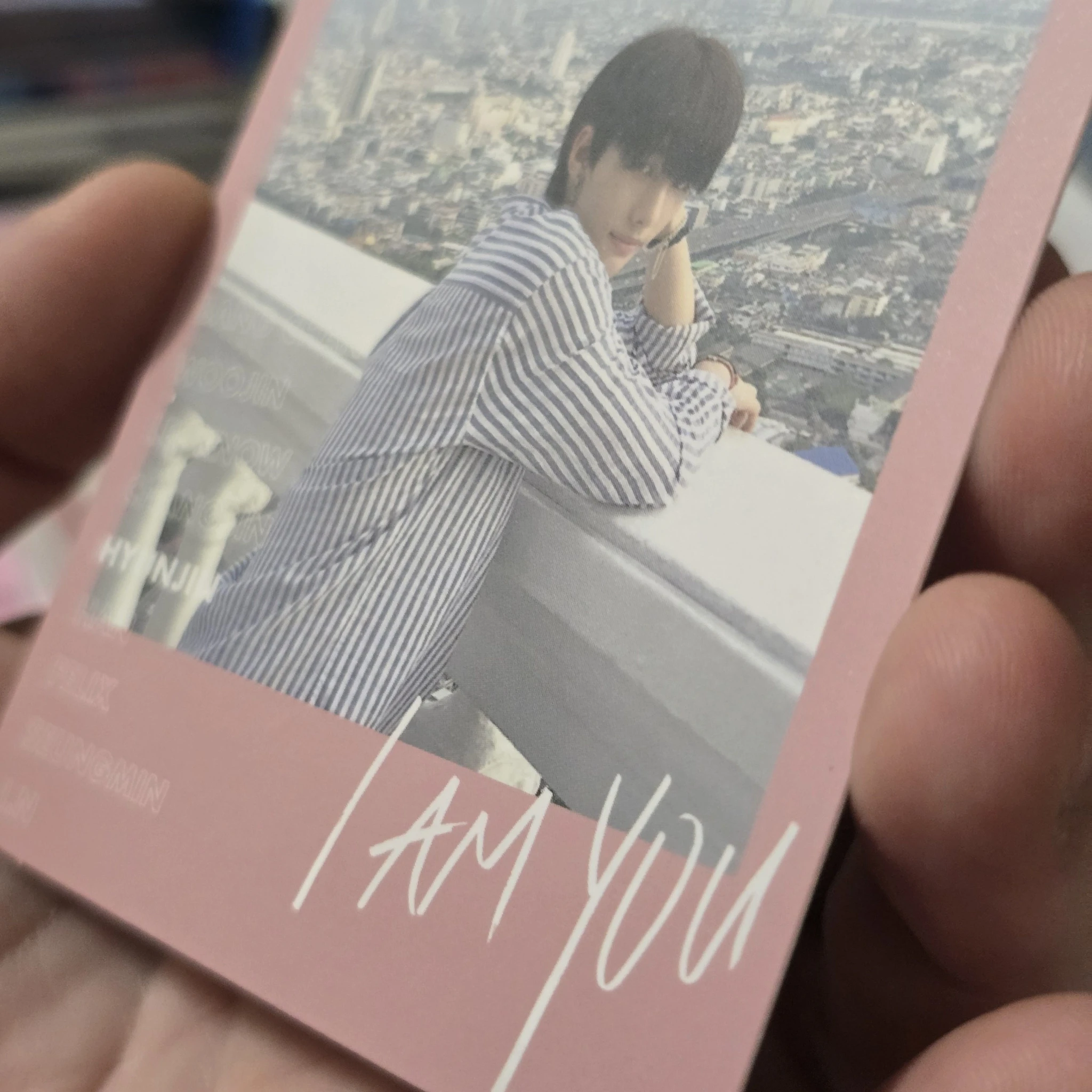Stray Kids Hyunjin Stray Kids - Hyunjin - I am YOU Album polaroid non-standard size A version standard version qr card album inclusion listing photo 5