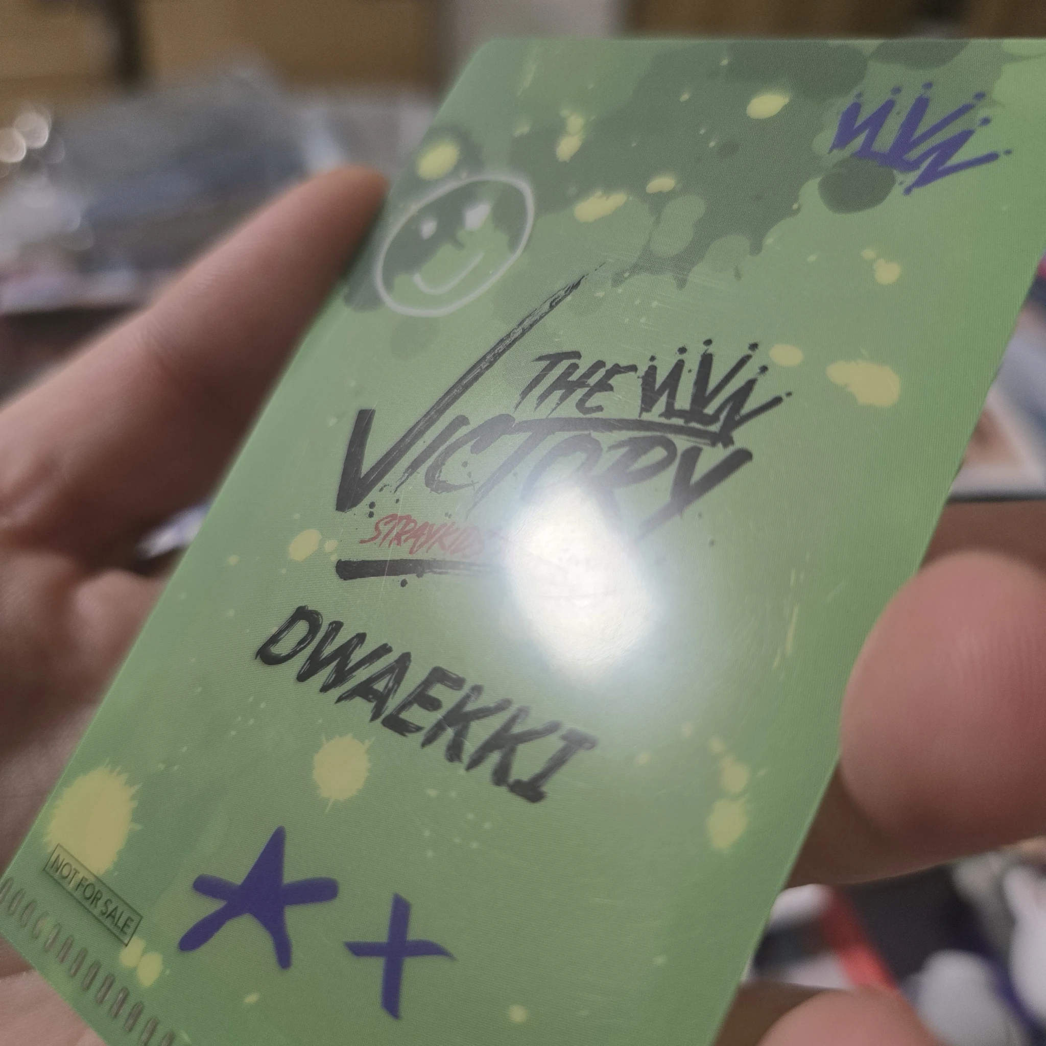 Stray Kids Changbin Stray Kids - Changbin - The Victory Pop-Up Store Event advance reservation benefit L holder pop-up supplemental transparent/translucent listing photo 5