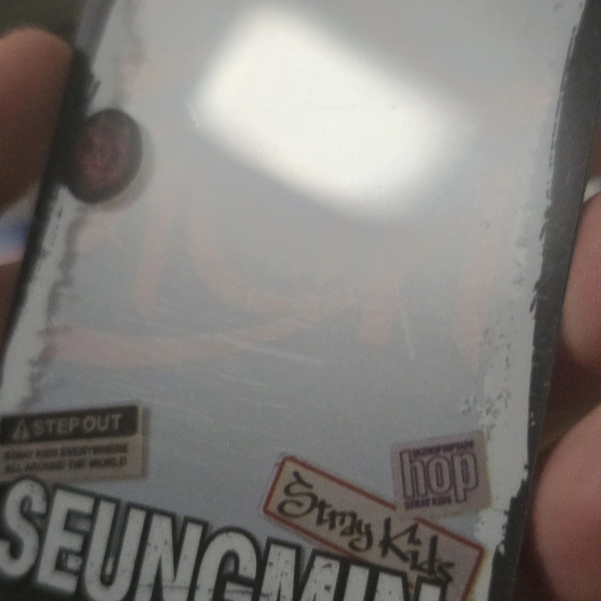 Stray Kids Seungmin Stray Kids - Seungmin - HOP Album L holder nemoz shop pob (pre-order benefit) translucent listing photo 5