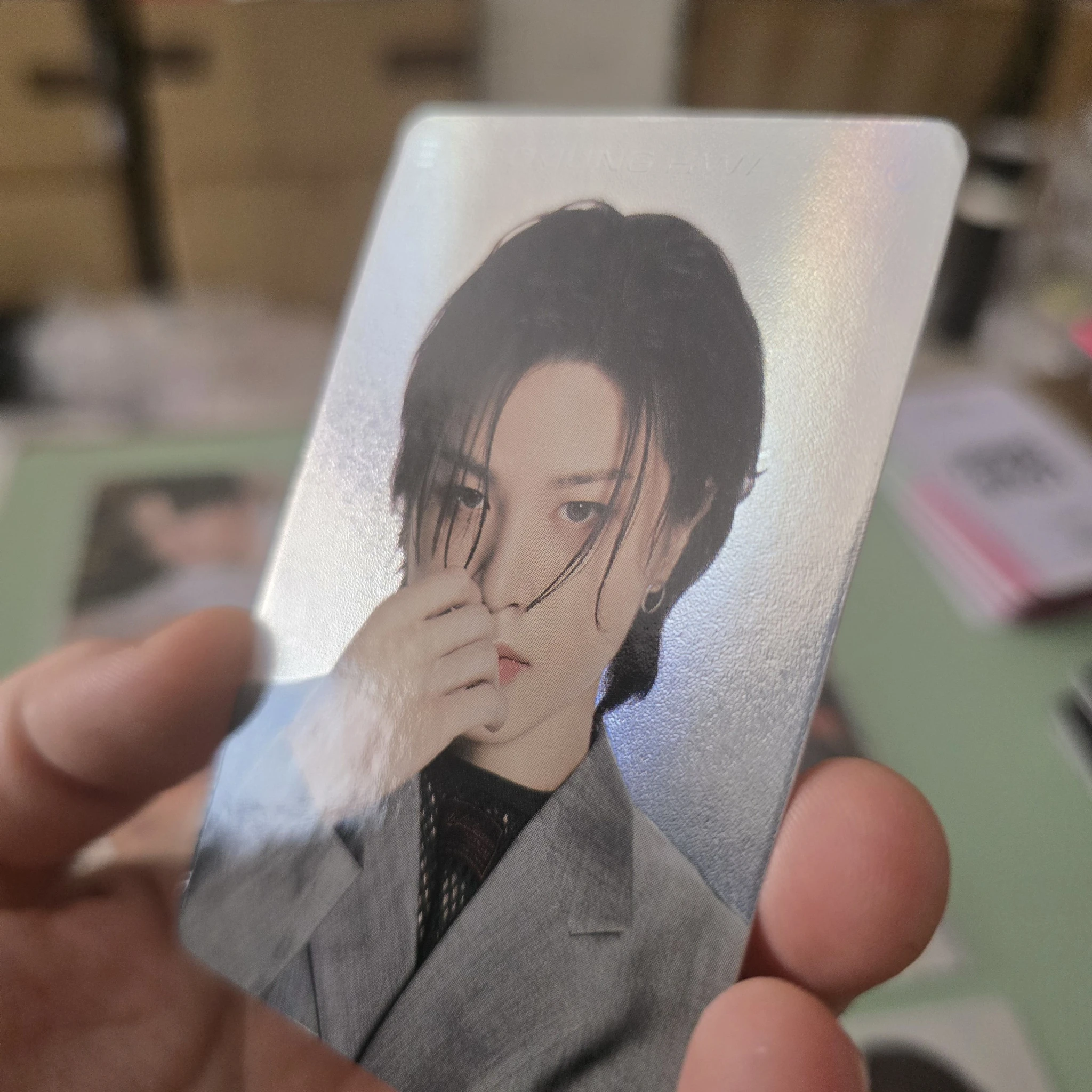 TREASURE So Junghwan TREASURE - So Junghwan - REBOOT Album holographic (hologram) MD event pop-up D version trading pack listing photo 5