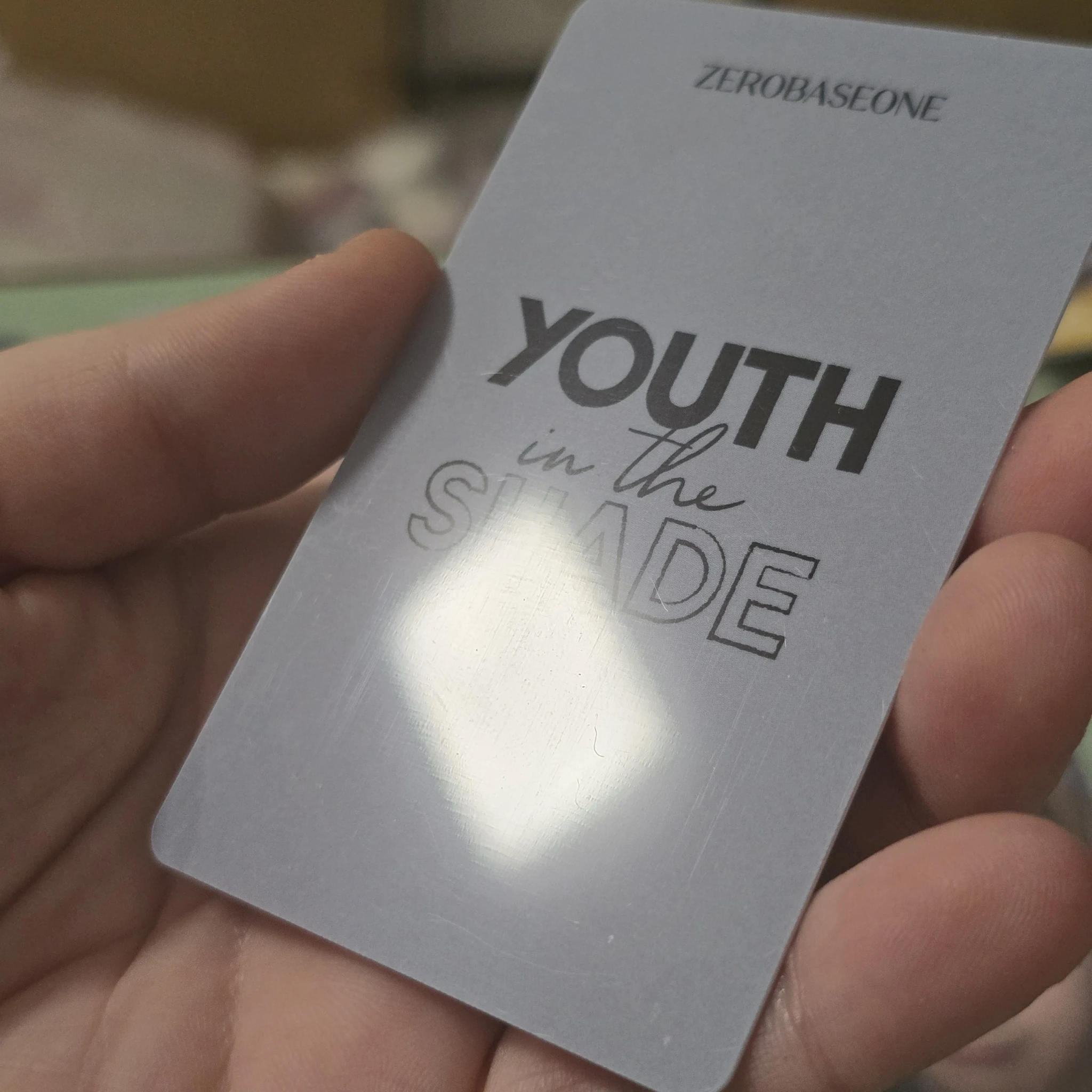 ZEROBASEONE Matthew ZEROBASEONE - Matthew - Youth in the Shade Album withmuu lucky draw pvc card listing photo 5