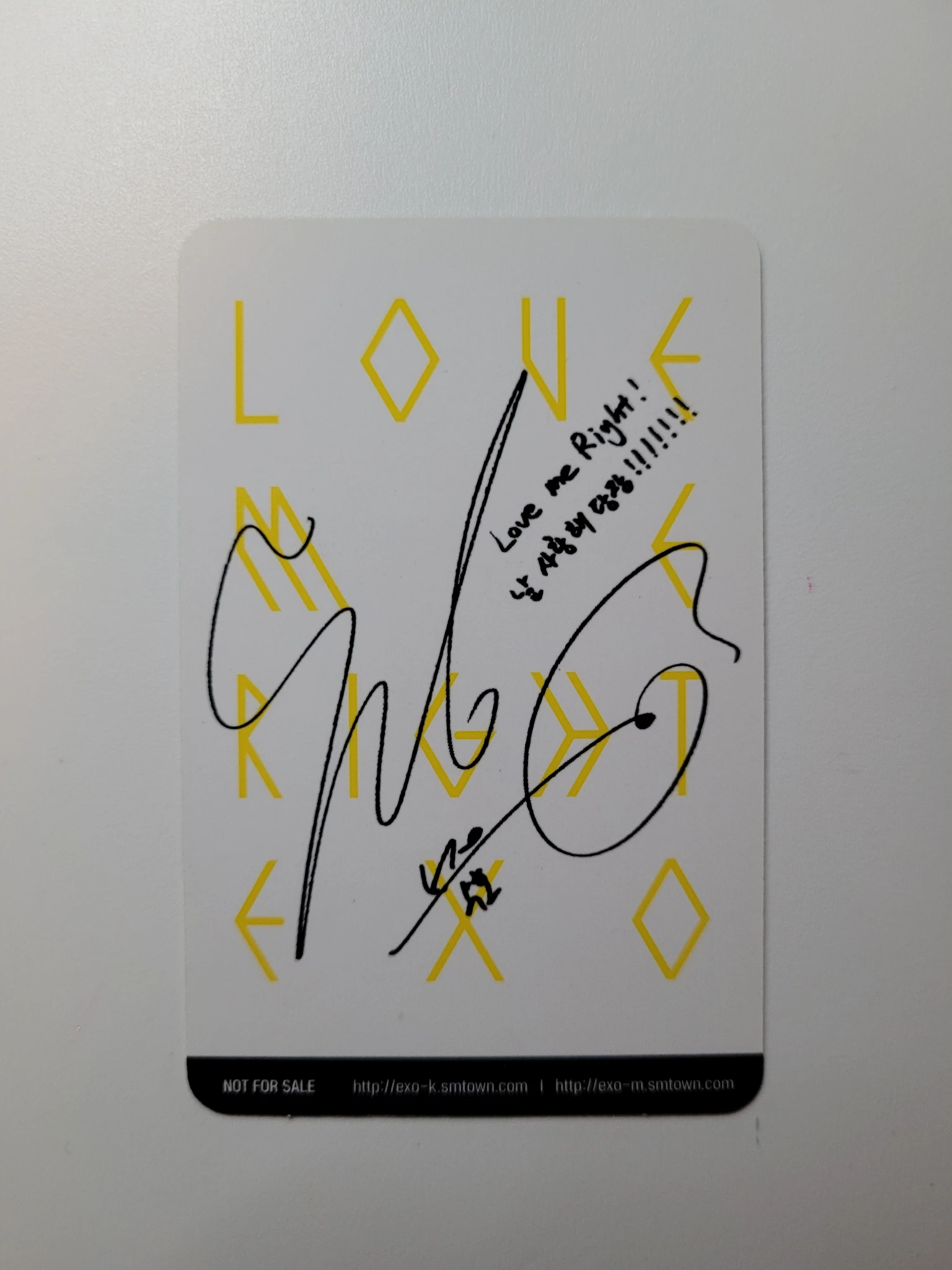 EXO Suho Suho - Love Me Right (Ver.K) listing photo 5