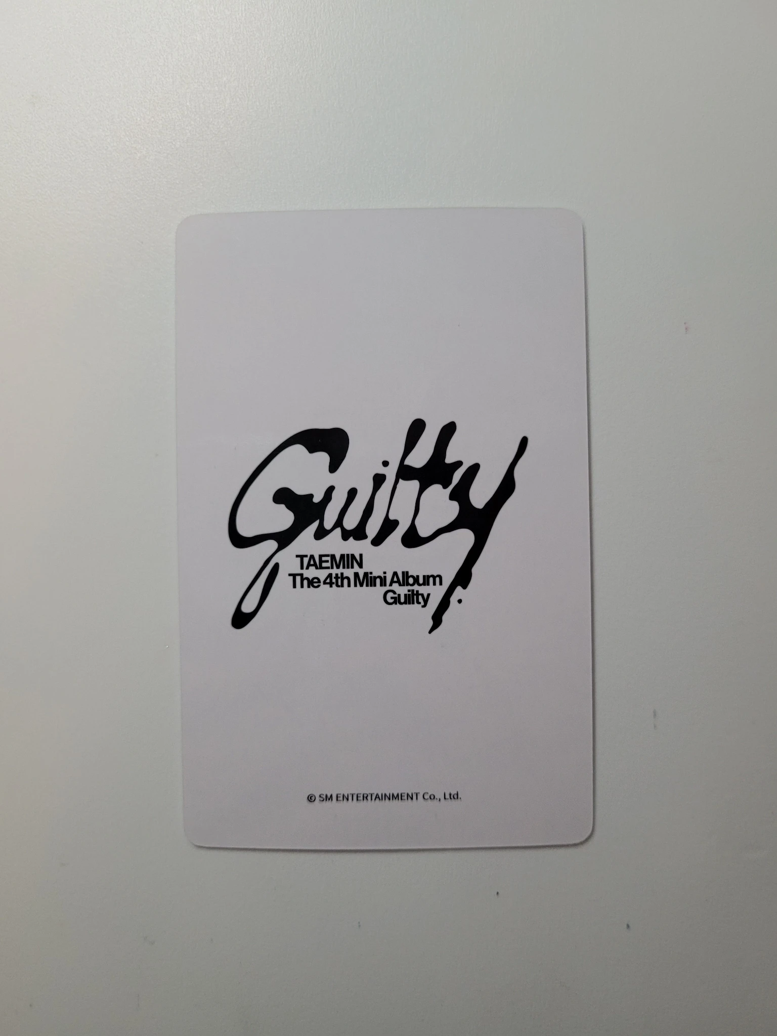 Taemin Taemin Taemin - Taemin - Guilty - The 4th Mini Album Album yizhiyu (yzy) round 2 listing photo 5