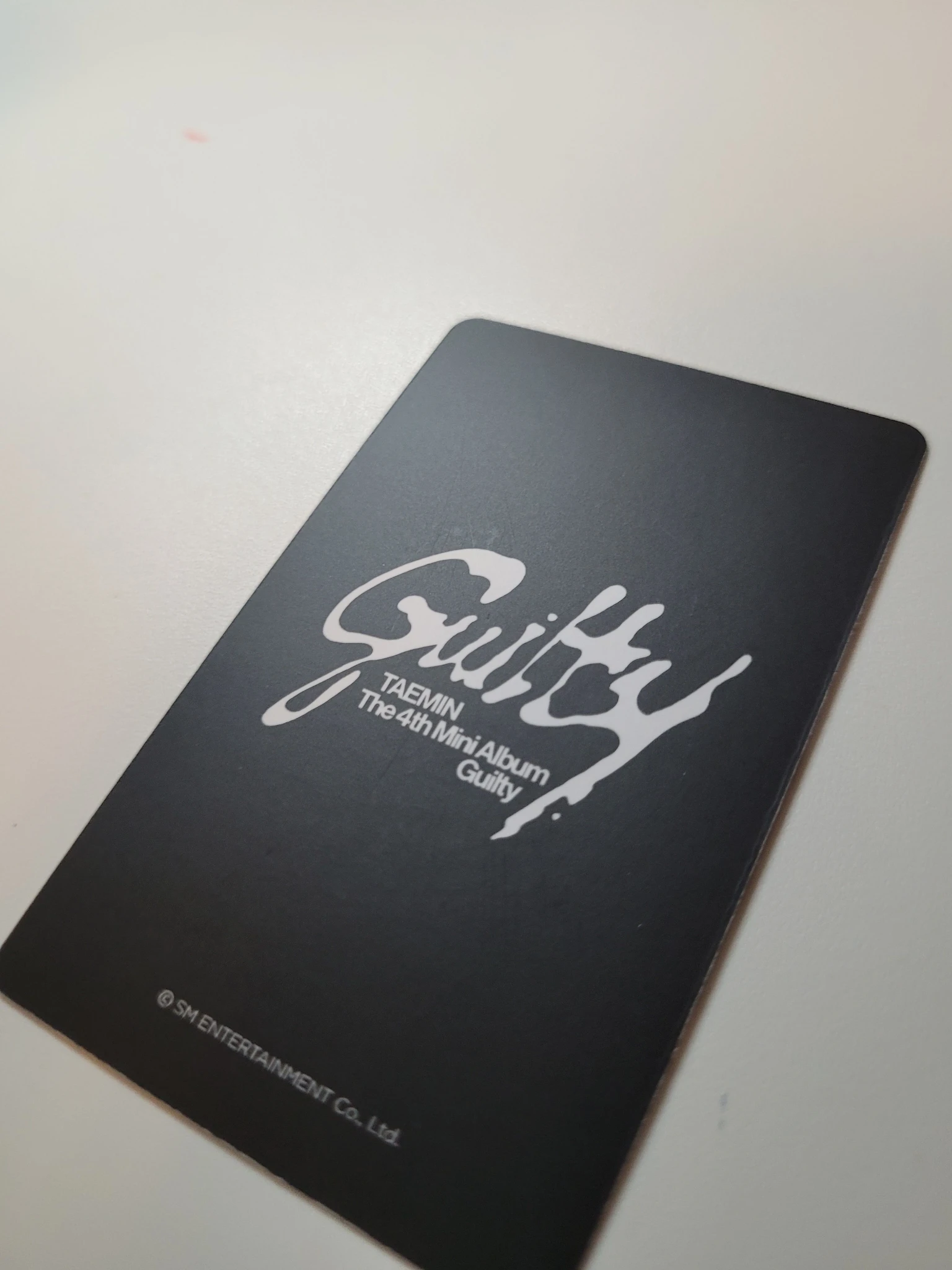Taemin Taemin Taemin - Taemin - Guilty - The 4th Mini Album Album weverse global shop (wvg) solo album korean album listing photo 5