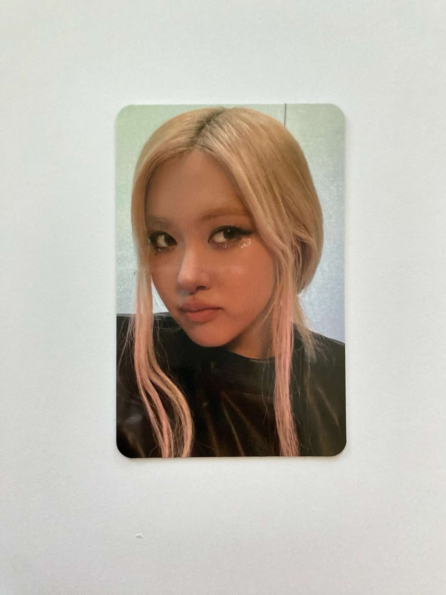 BLACKPINK Rosé BLACKPINK - Rosé - Deadline Album lucky draw (LD) qq music 4 star listing photo 5