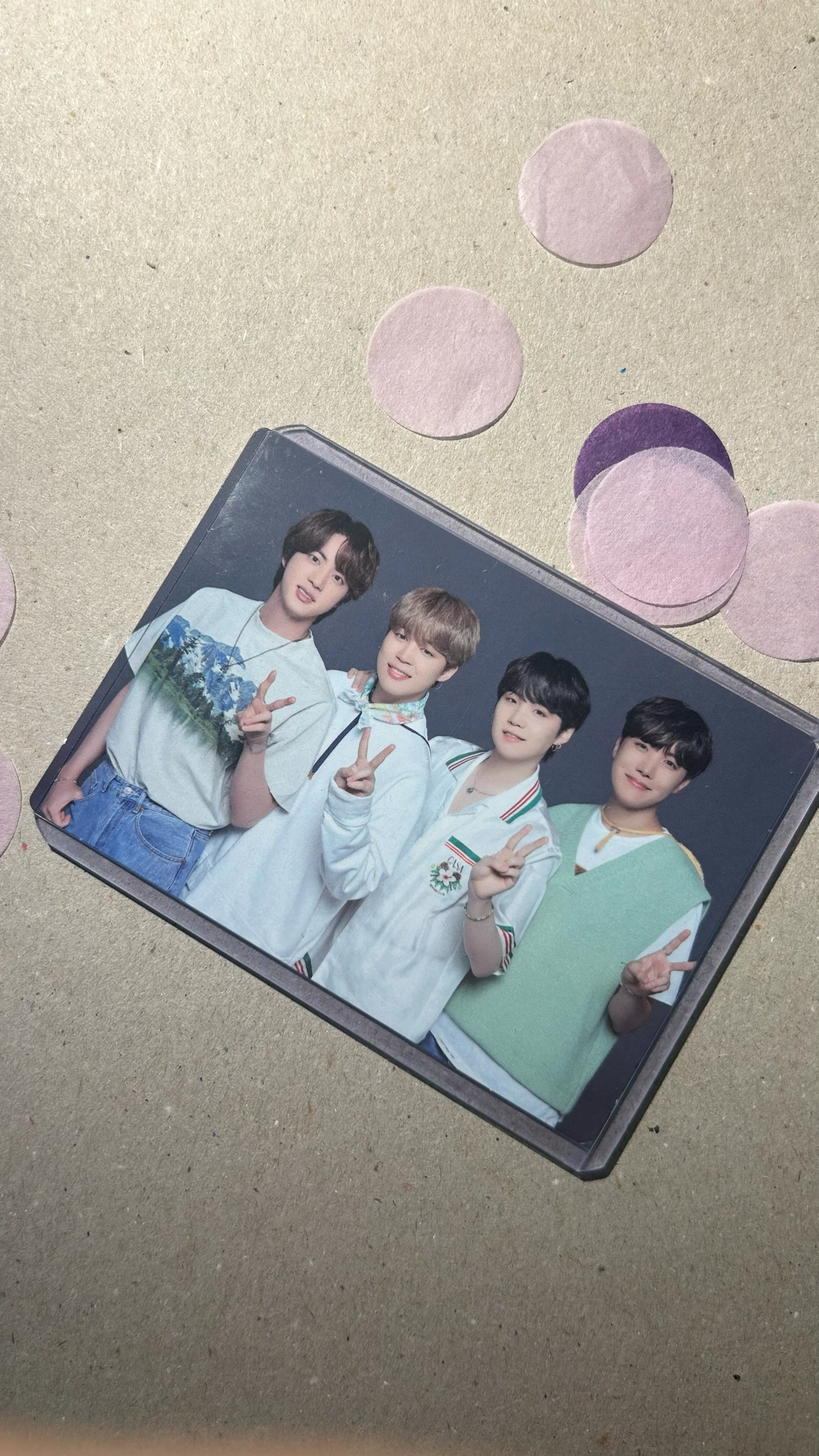 BTS BTS - 2021 Muster Sowoozoo Event merch photocard photo stand listing photo 5