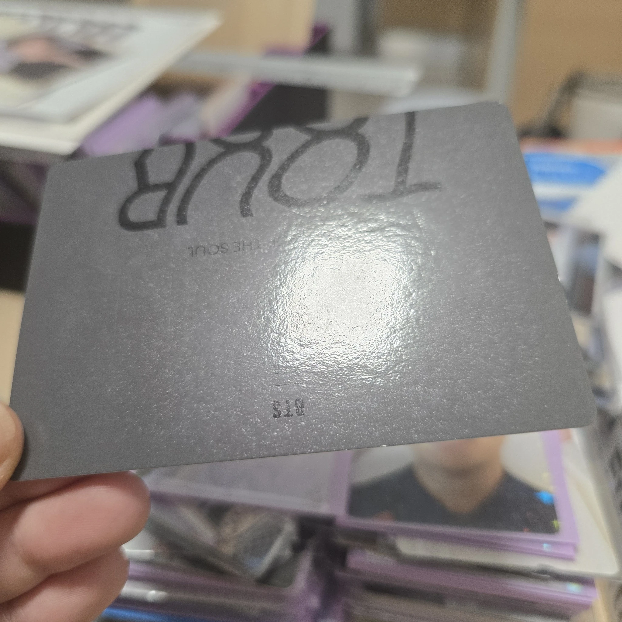 BTS BTS - Map Of The Soul Tour Event mini photocard listing photo 6