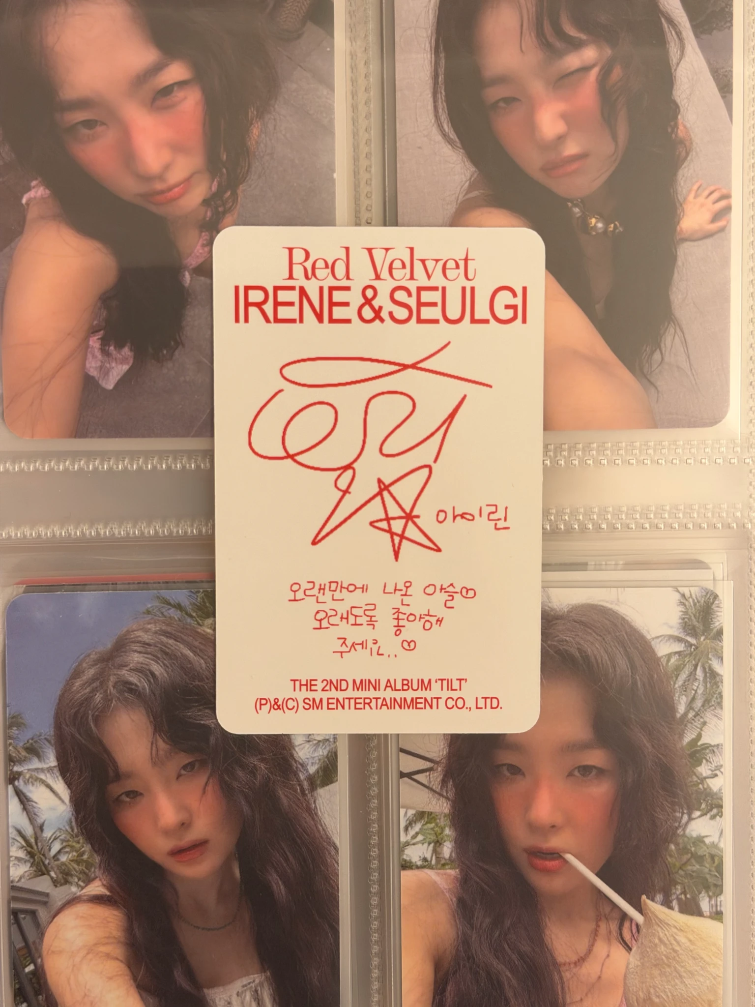 Red Velvet Irene Red Velvet - Irene - Tilt Album photobook version listing photo 6
