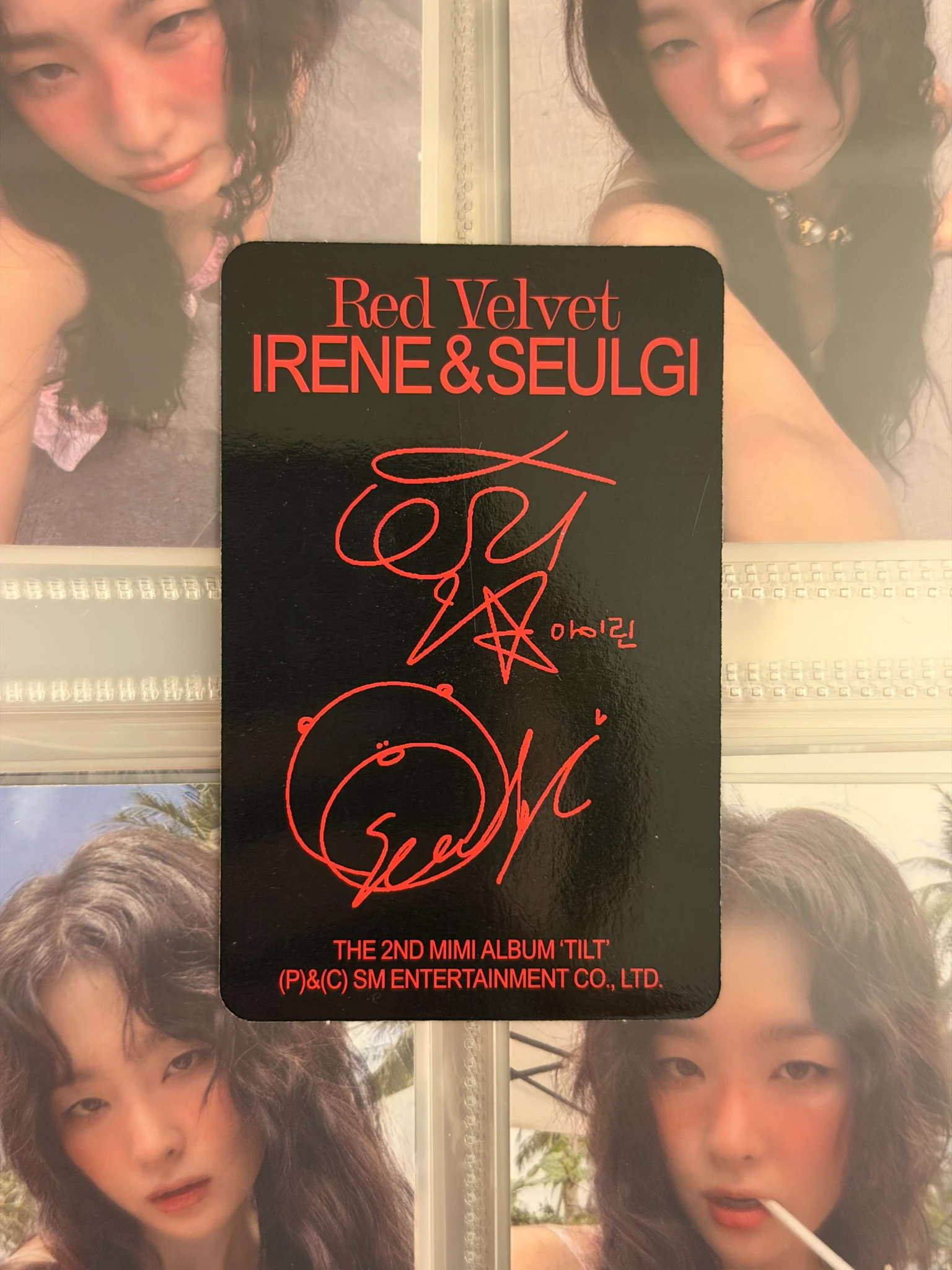Red Velvet Red Velvet — IRENE & SEULGI - Tilt Album album photocard listing photo 6