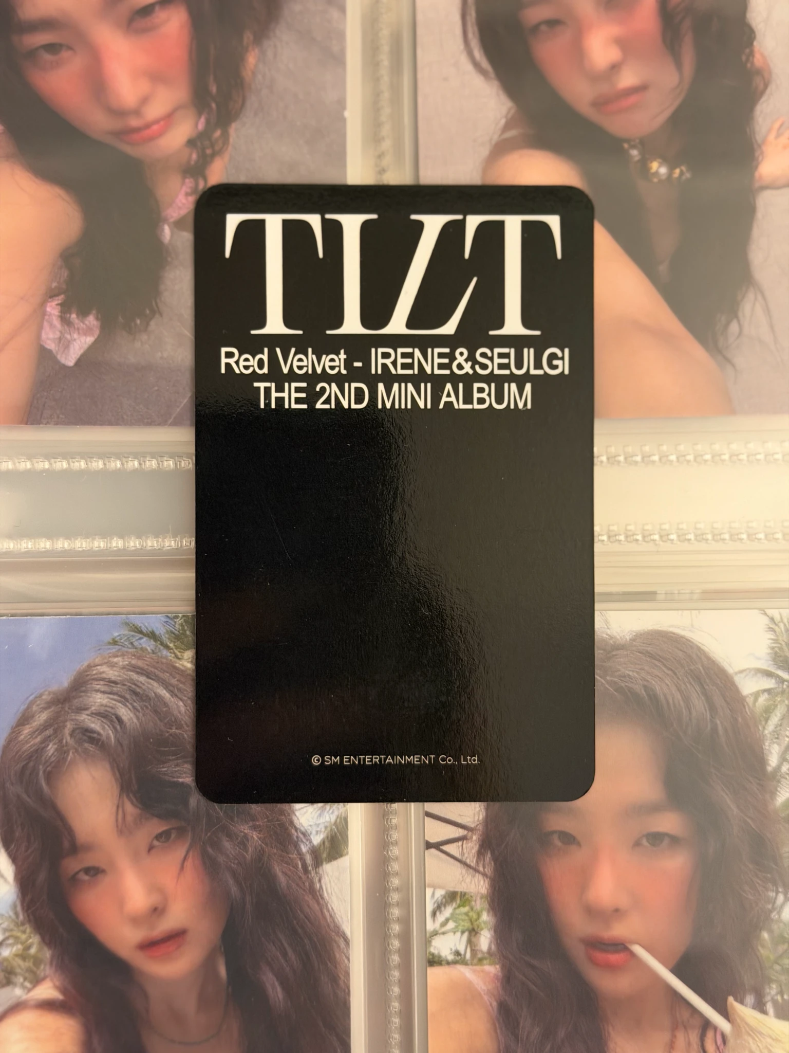Red Velvet Seulgi Red Velvet - Seulgi - Tilt Album ktown4u fansign listing photo 6