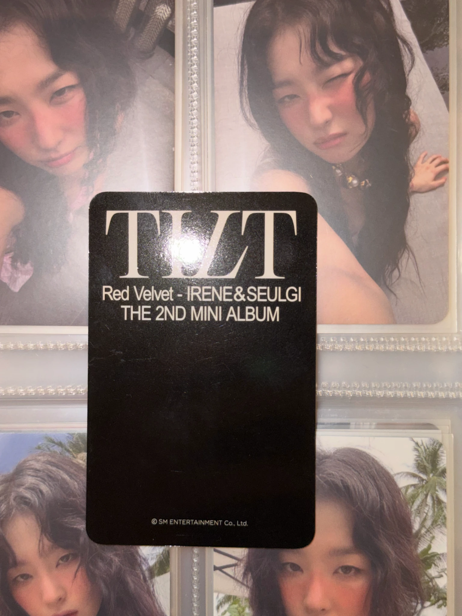 Red Velvet Seulgi Red Velvet - Seulgi - Tilt Album ktown4u fansign listing photo 6