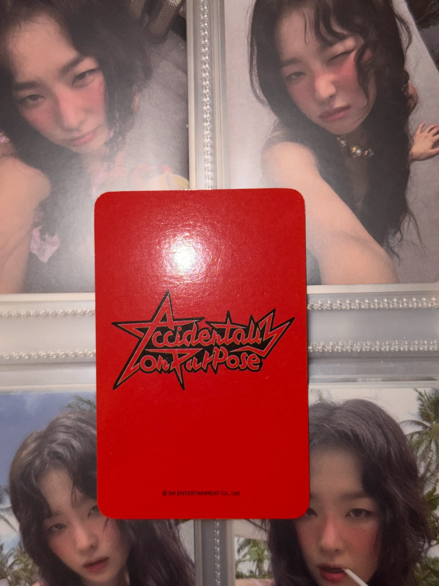 Red Velvet Seulgi Red Velvet - Seulgi - Accidentally On Purpose Album pob (pre-order benefit) withmuu listing photo 6