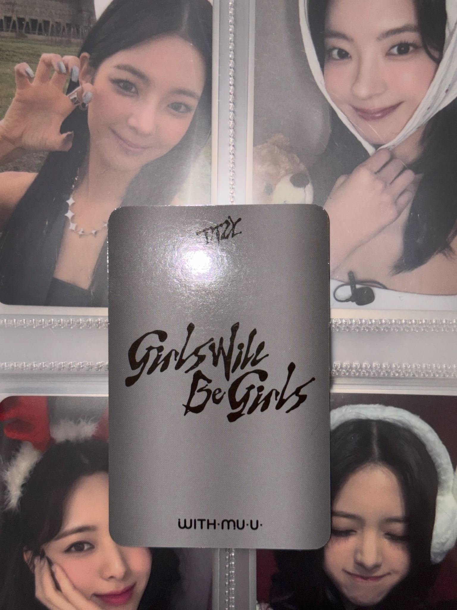 ITZY Lia ITZY - Lia - Girls Will Be Girls Album pre-order benefit special edition withmuu listing photo 6