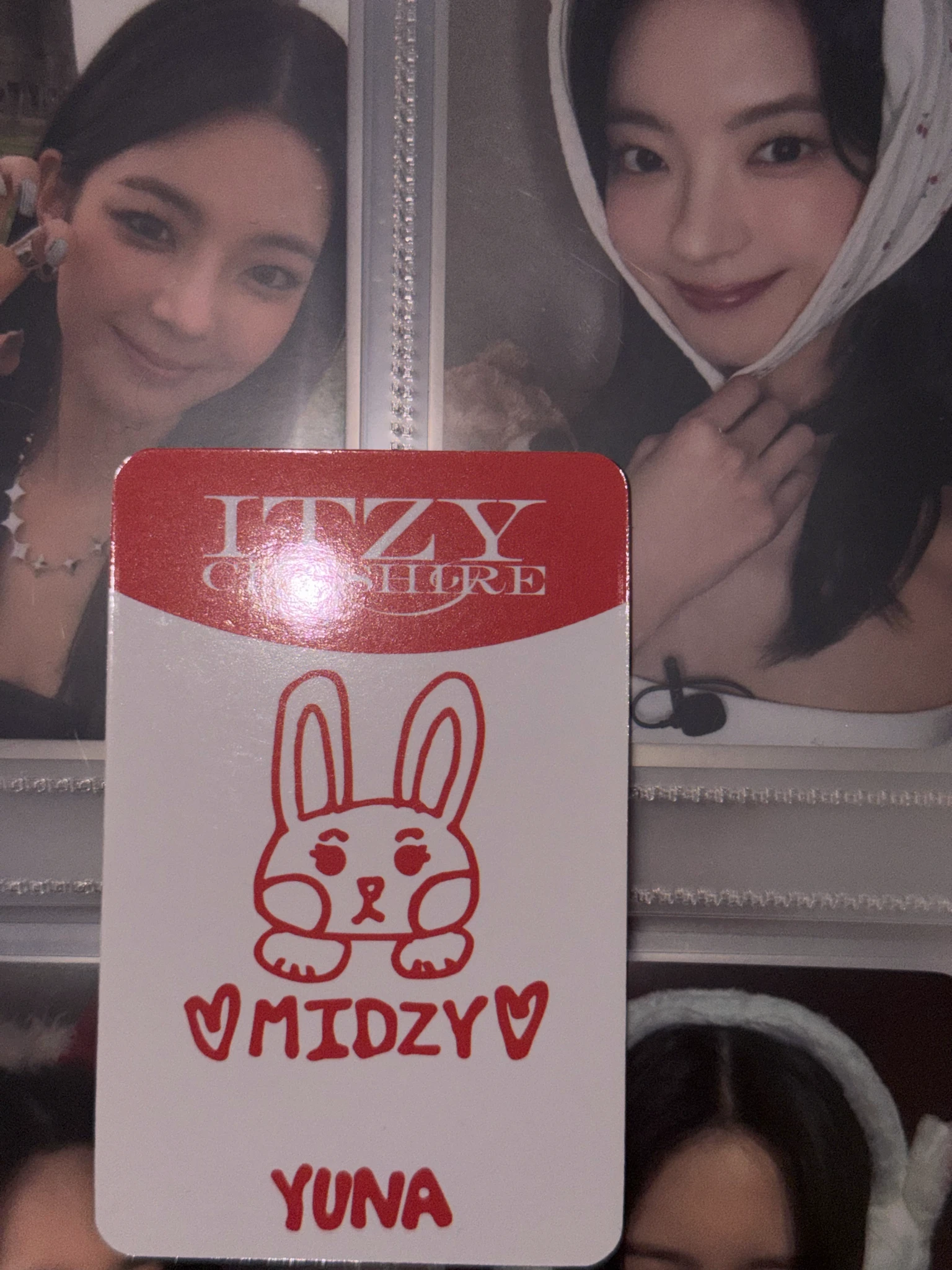 ITZY Yuna ITZY - Yuna - Cheshire Album soundwave fansign video call round 3 listing photo 6