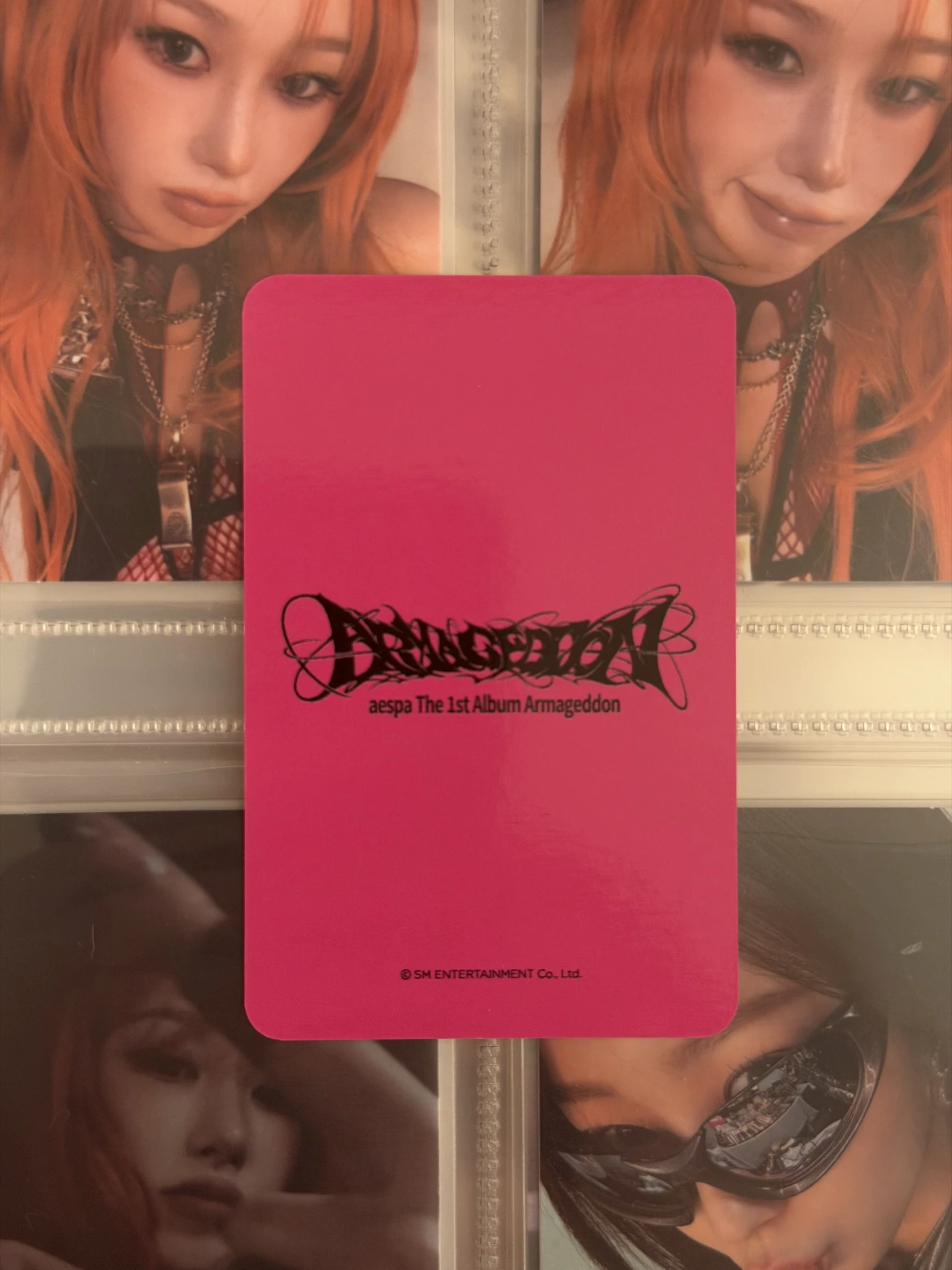 aespa Giselle aespa - Giselle - Armageddon Album withmuu lucky draw listing photo 6