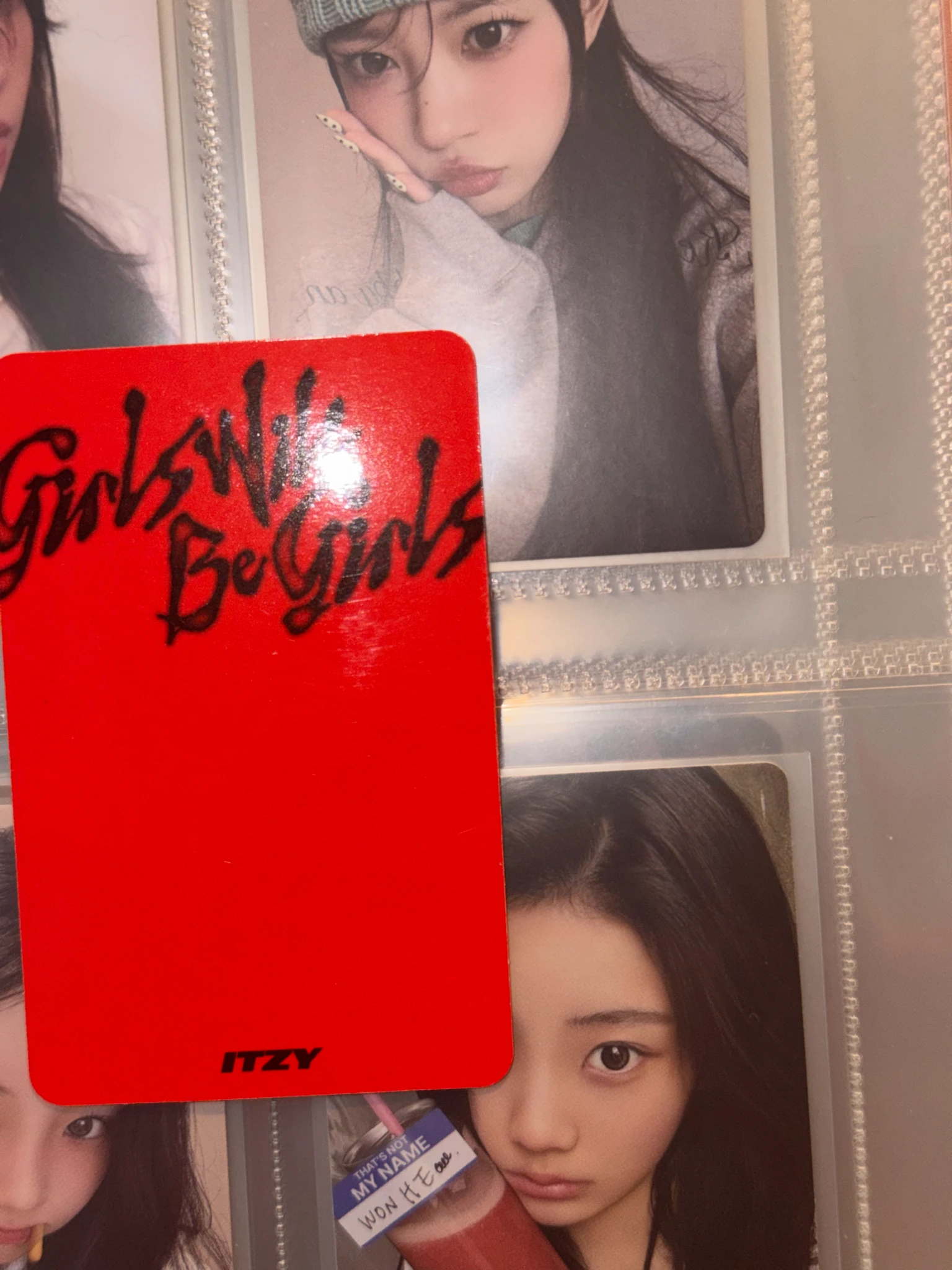 ITZY ITZY - Chaeryeong & Lia - Girls Will Be Girls Album album photocard photobook ver. listing photo 6