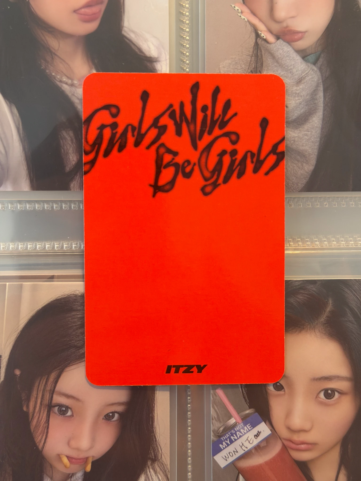 ITZY ITZY - Ryujin & Yuna - Girls Will Be Girls Album album photocard photobook ver. listing photo 6