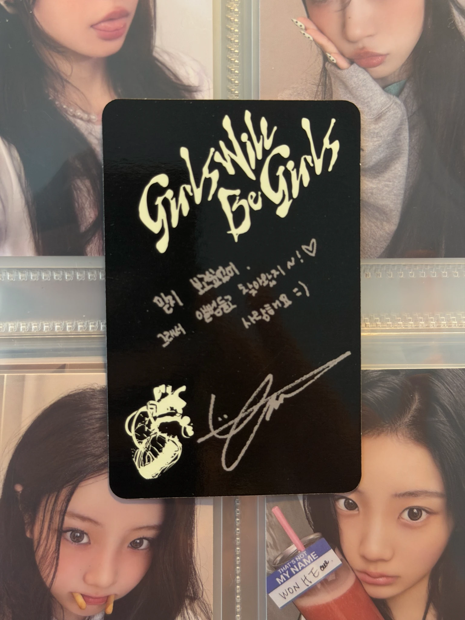 ITZY Yuna ITZY - Yuna - Girls Will Be Girls Album album photocard photobook ver. listing photo 6