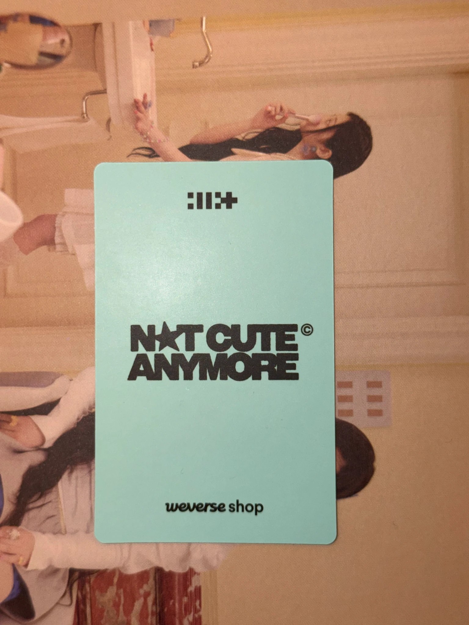 ILLIT Moka ILLIT - Moka - NOT CUTE ANYMORE Album pre-order benefit (pob) weverse shop global (wvg) listing photo 6