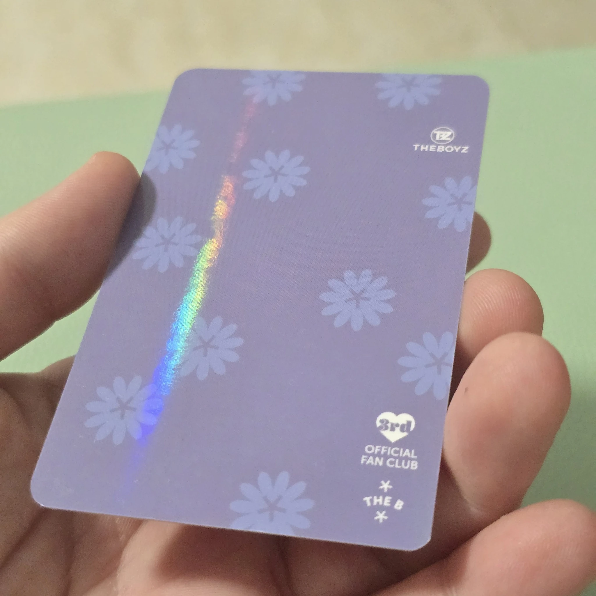 THE BOYZ Sunwoo THE BOYZ - Sunwoo - 3rd Official Fan Club Other holographic (hologram) fanclub version special kit listing photo 6