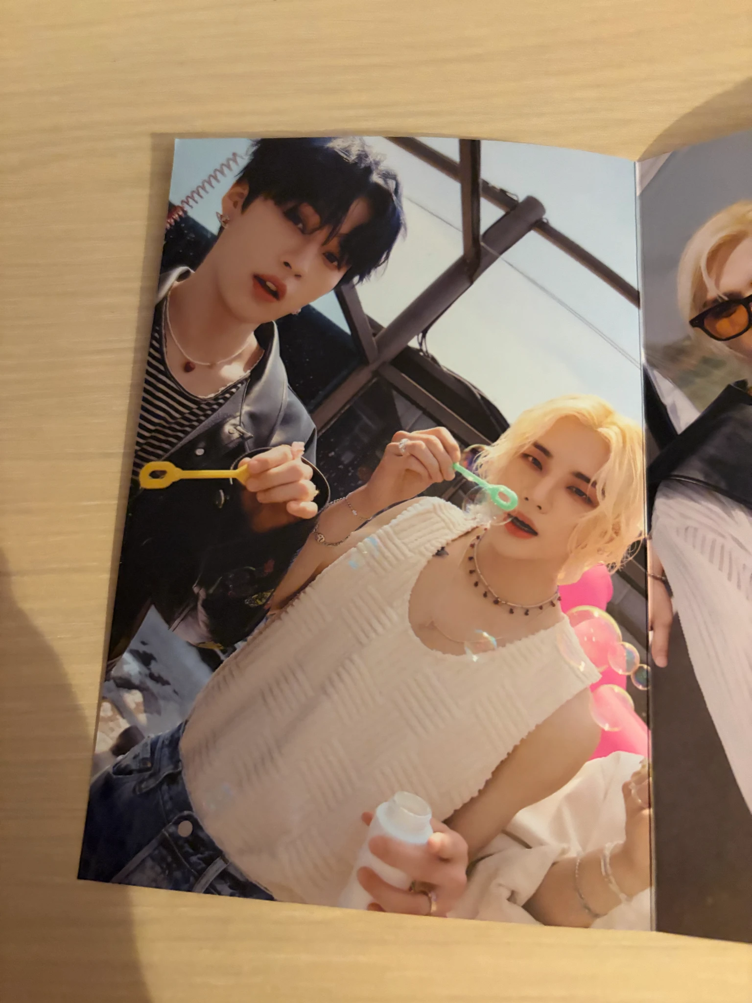 Stray Kids Stray Kids - Lee Know & Hyunjin - Maxident Album case version unit mini folded poster listing photo 5