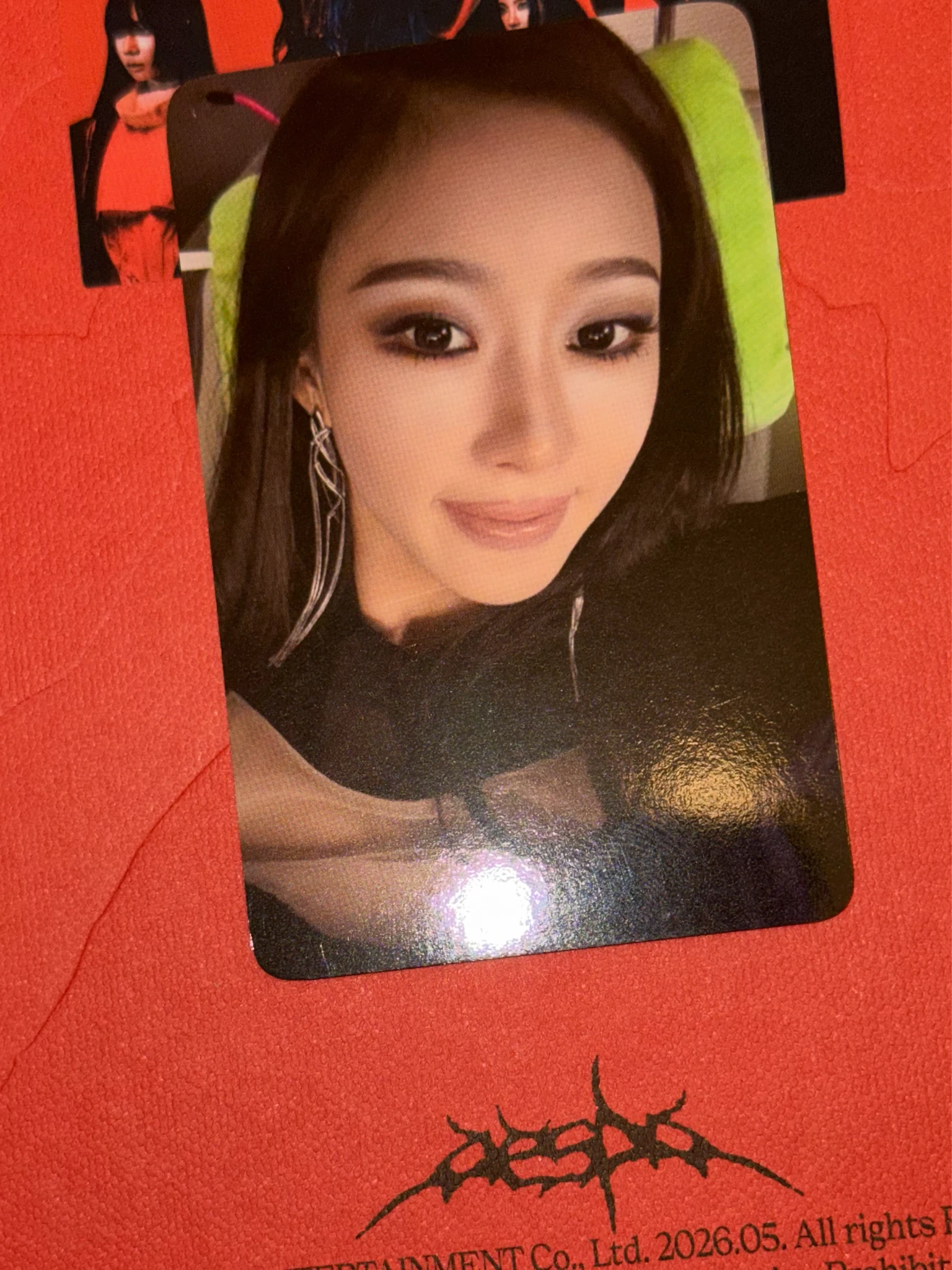 aespa Giselle aespa - Giselle - Lemonade Album everline lucky draw (LD) mutant version listing photo 6