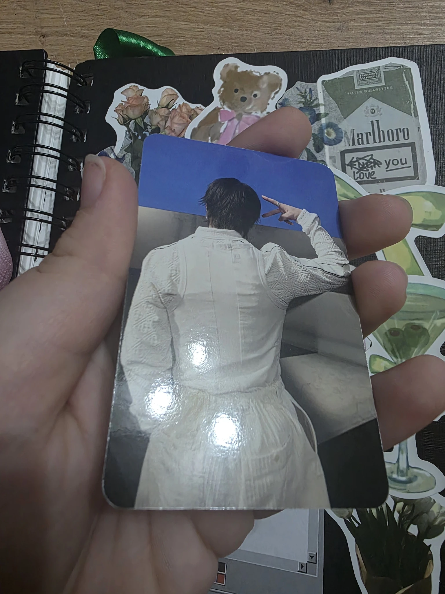 Stray Kids I.N Stray Kids - I.N - KARMA Album Hooray Version double-sided front side album photocard listing photo 6
