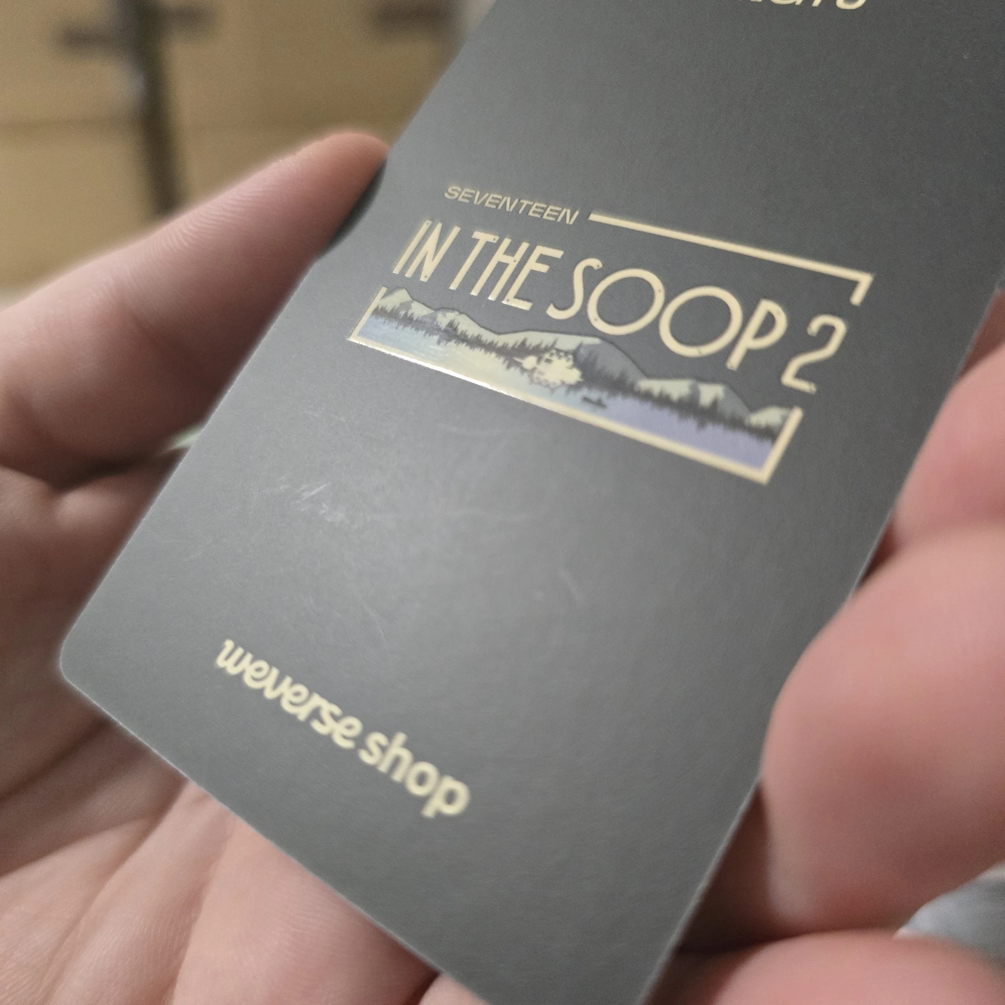 SEVENTEEN Mingyu SEVENTEEN - Mingyu - IN THE SOOP SEASON 2 Other special gift weverse global shop (wvg) listing photo 6