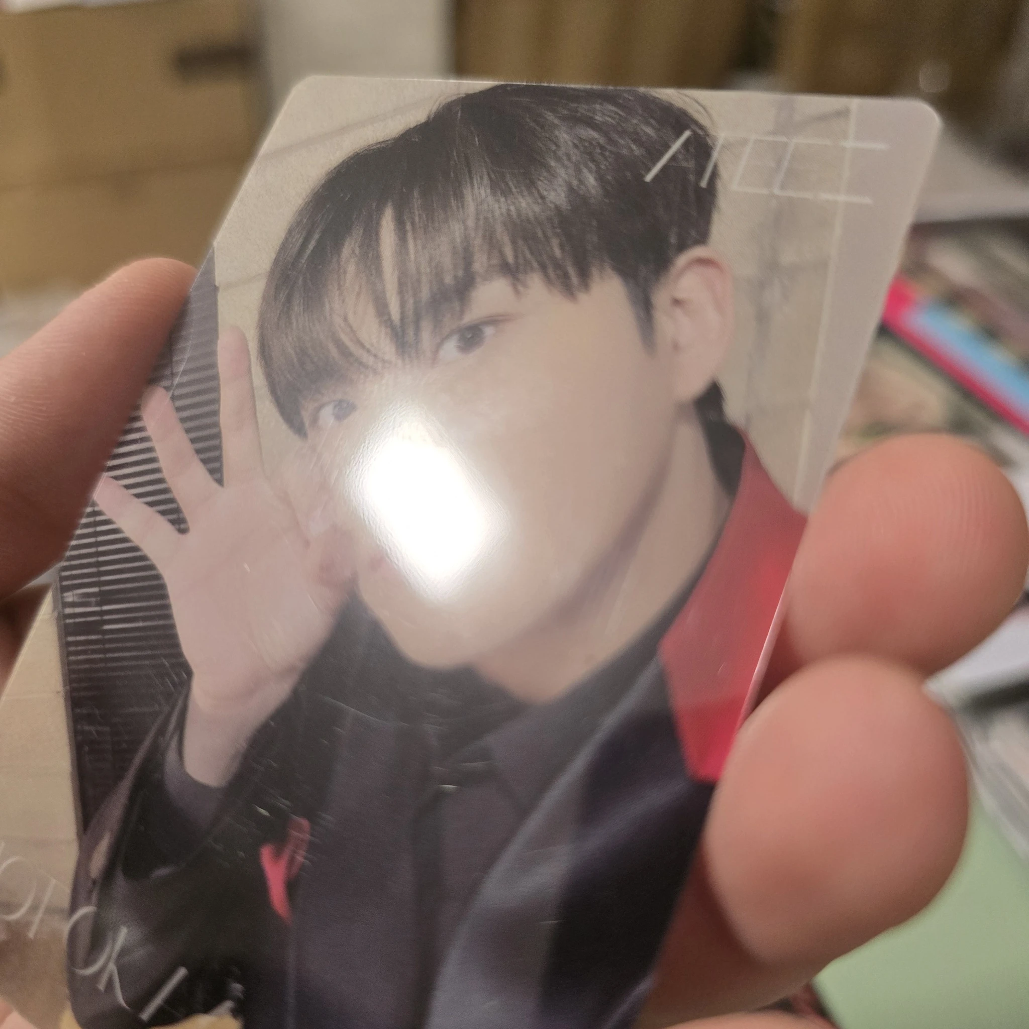 ATEEZ Jongho ATEEZ - Jongho - NOT OKAY Album hmv pob (pre-order benefit) transparent listing photo 6