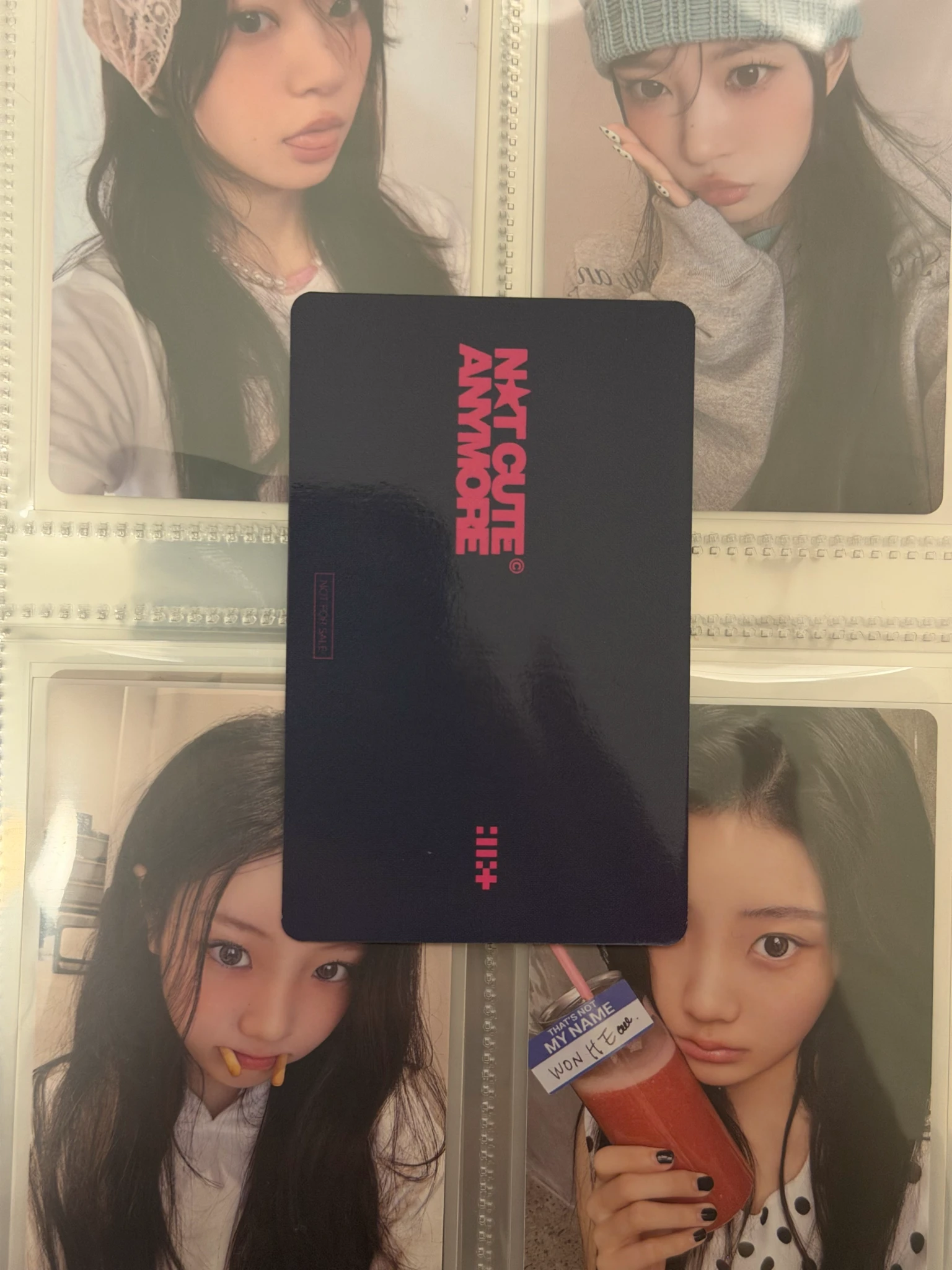ILLIT Wonhee ILLIT - Wonhee - NOT CUTE ANYMORE Album hmv pob (pre-order benefit) listing photo 6
