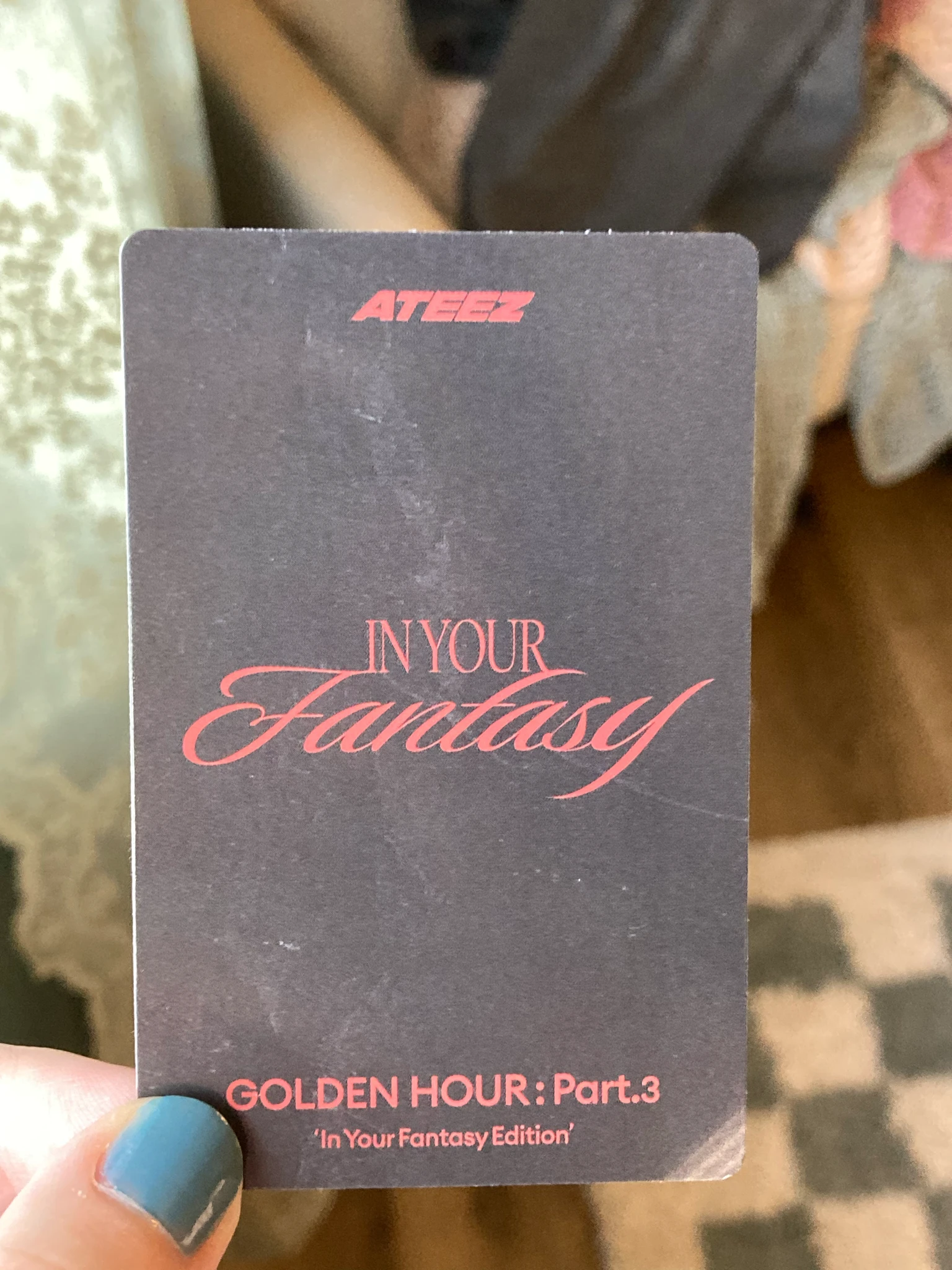 ATEEZ Hongjoong ATEEZ - Hongjoong - Golden Hour : Part.3 'In Your Fantasy Edition' Album listing photo 6