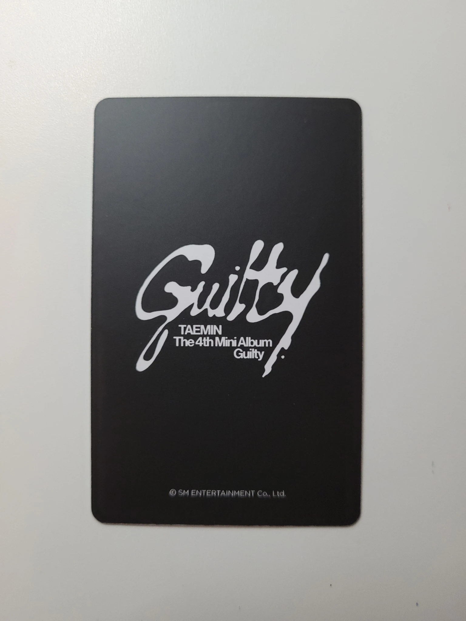 Taemin Taemin Taemin - Taemin - Guilty - The 4th Mini Album Album weverse unboxing event solo album listing photo 6