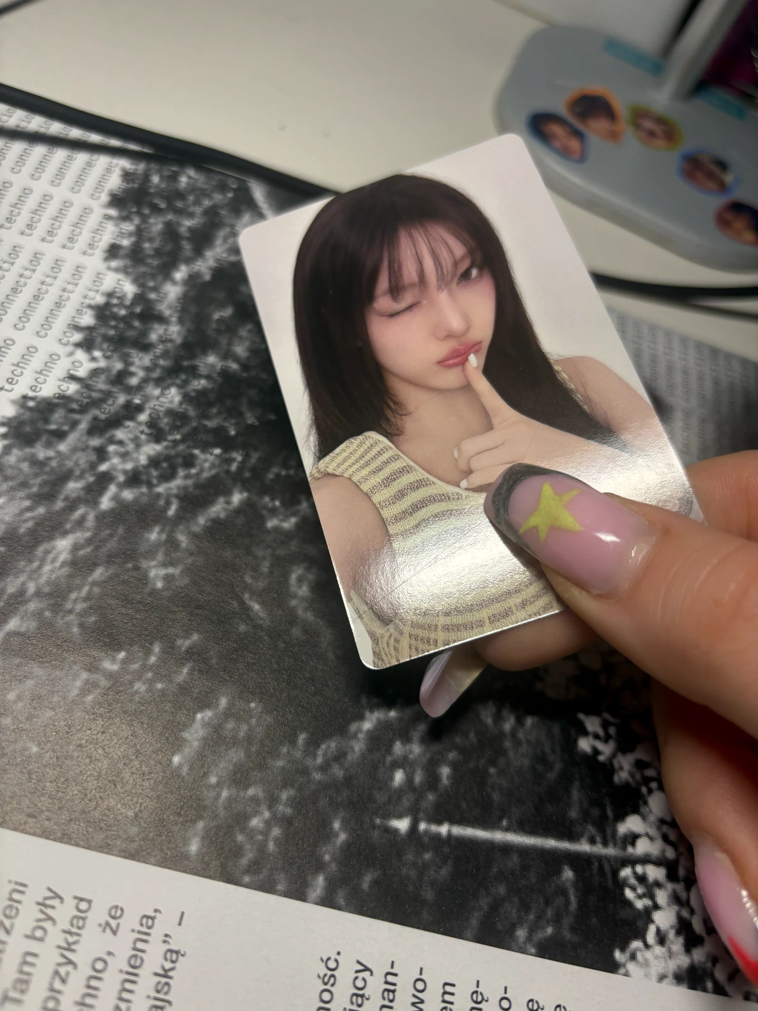 ILLIT Iroha ILLIT - Iroha - I Got Your Back Album album photocard solo jacket version listing photo 6