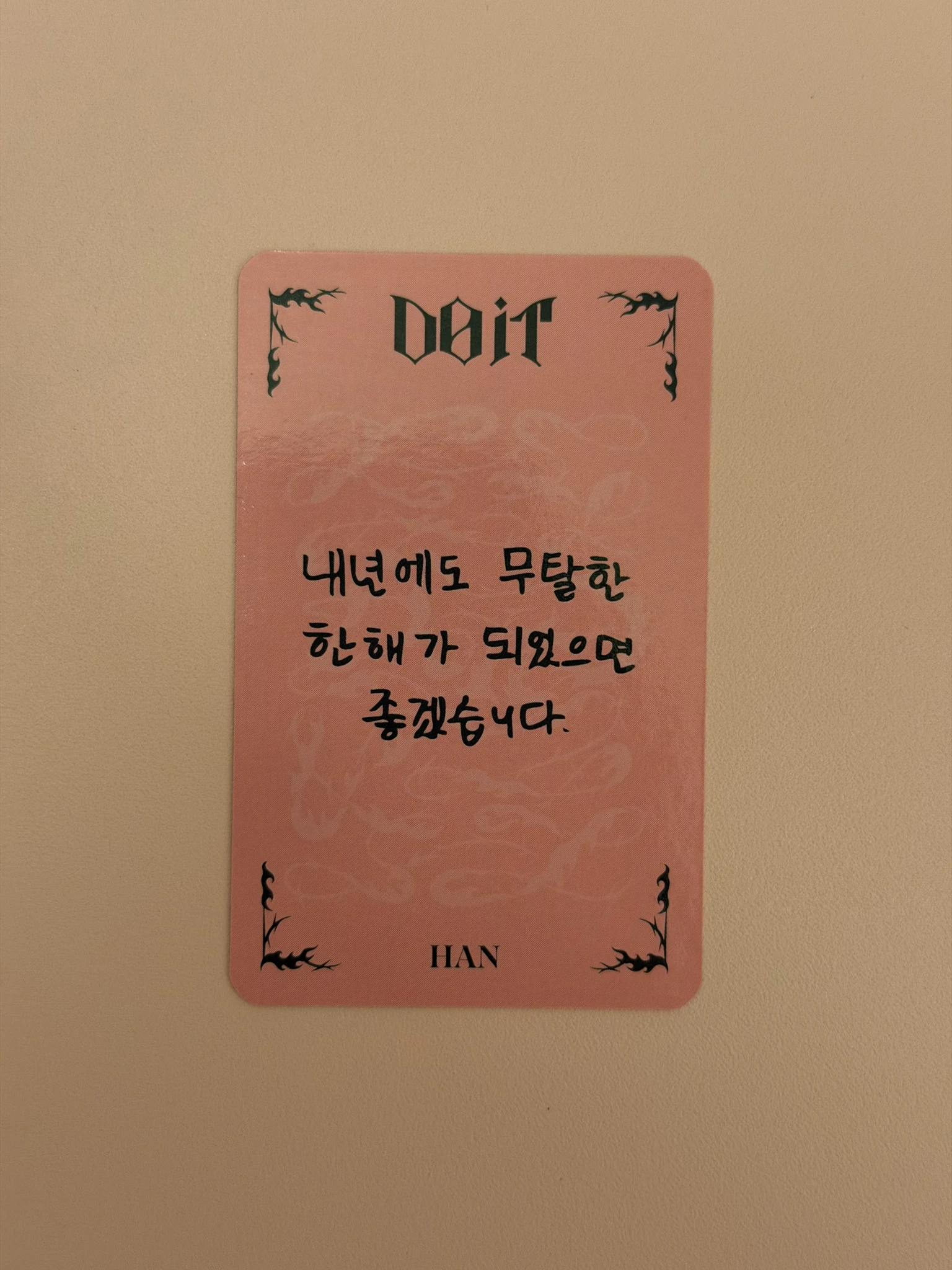 Stray Kids HAN Stray Kids - HAN - Do It Album fans shop video call listing photo 6