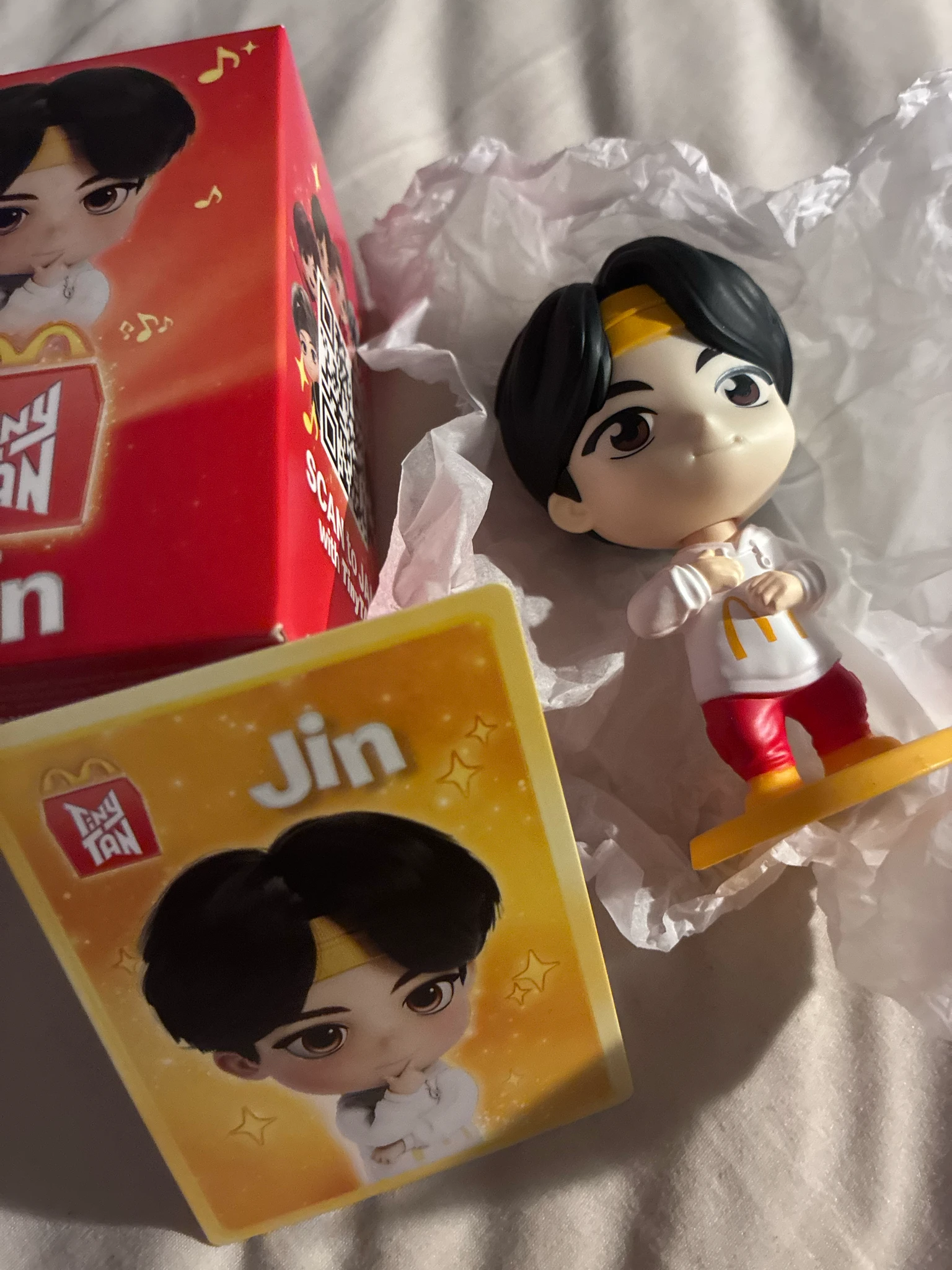 BTS Jin BTS - Jin - McDonald's Other mcdonald's collab tinytan encore edition listing photo 7