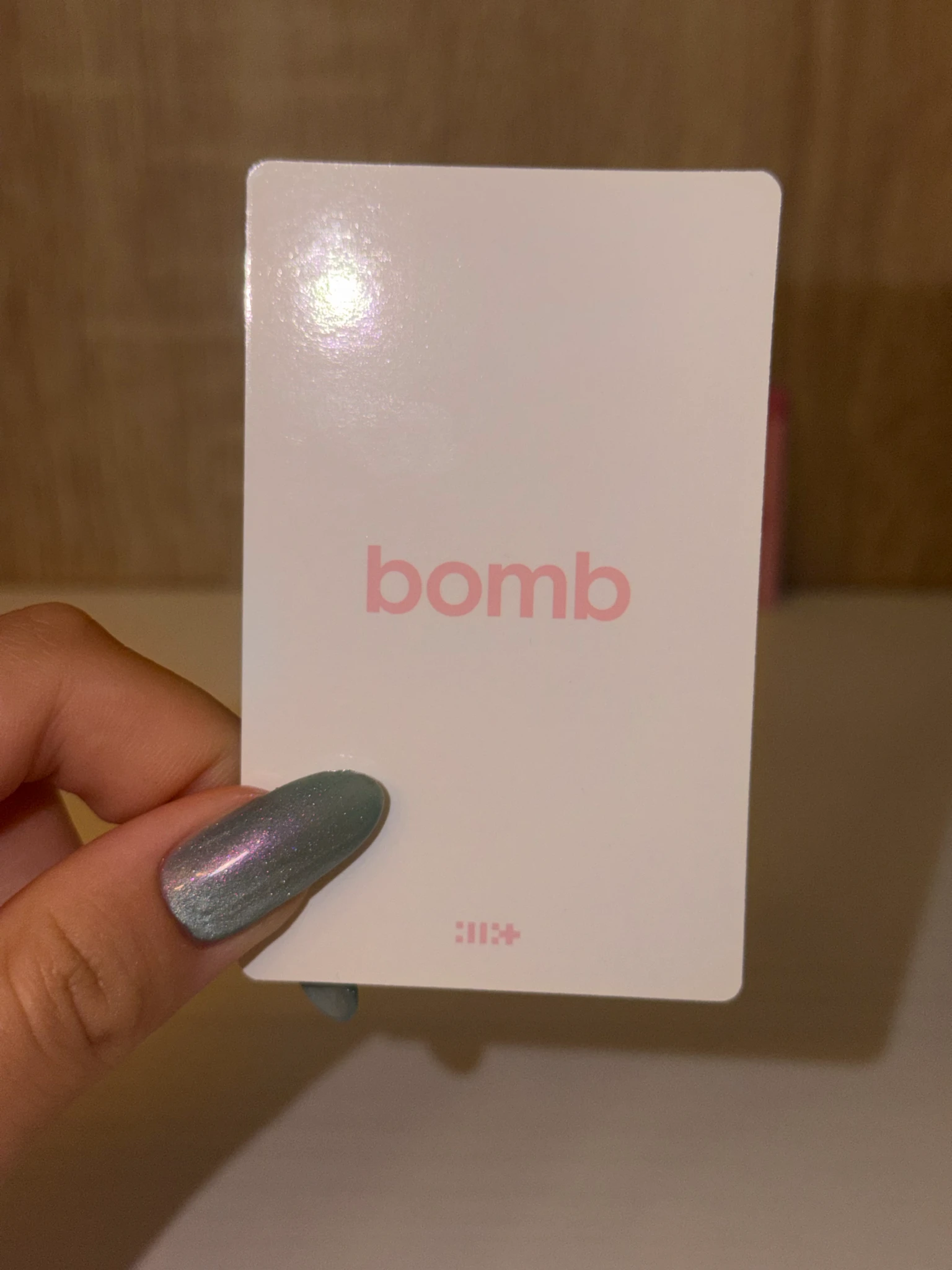 ILLIT Moka ILLIT - MOKA - bomb Album pink bomb ver album photocard listing photo 7
