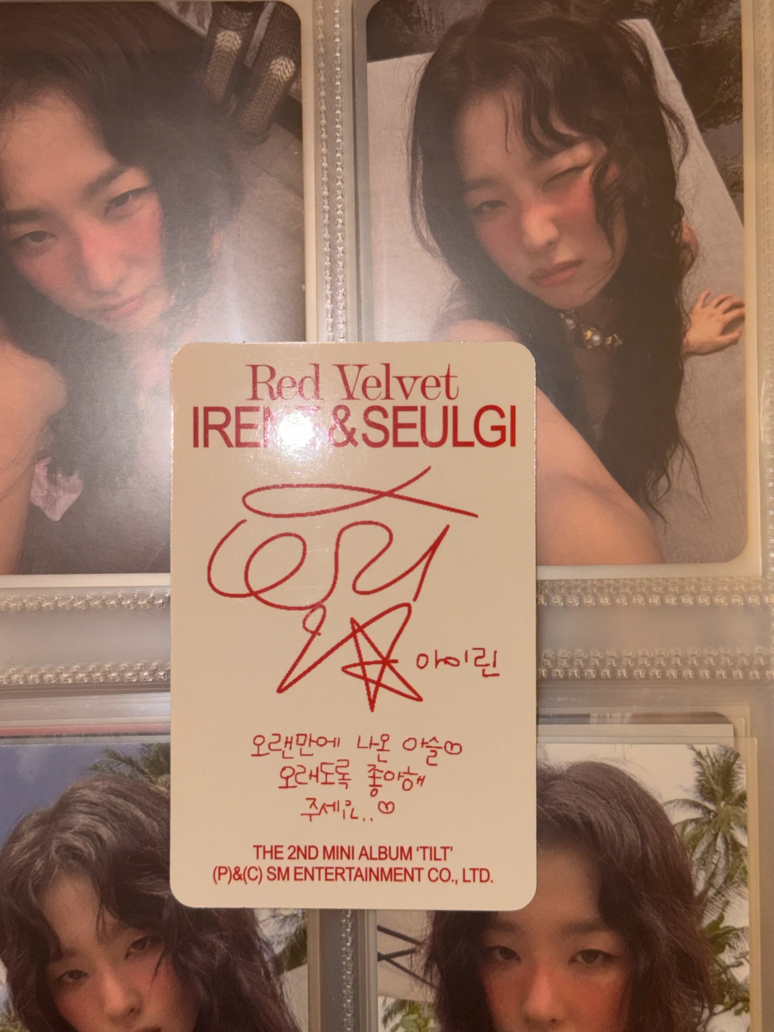 Red Velvet Irene Red Velvet - Irene - Tilt Album photobook version listing photo 7