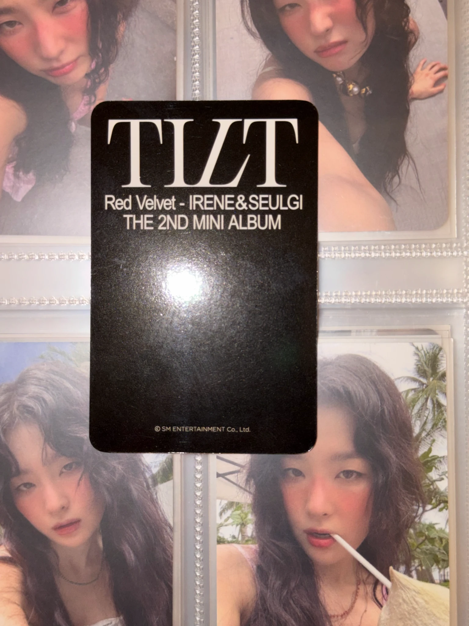 Red Velvet Seulgi Red Velvet - Seulgi - Tilt Album ktown4u fansign listing photo 7