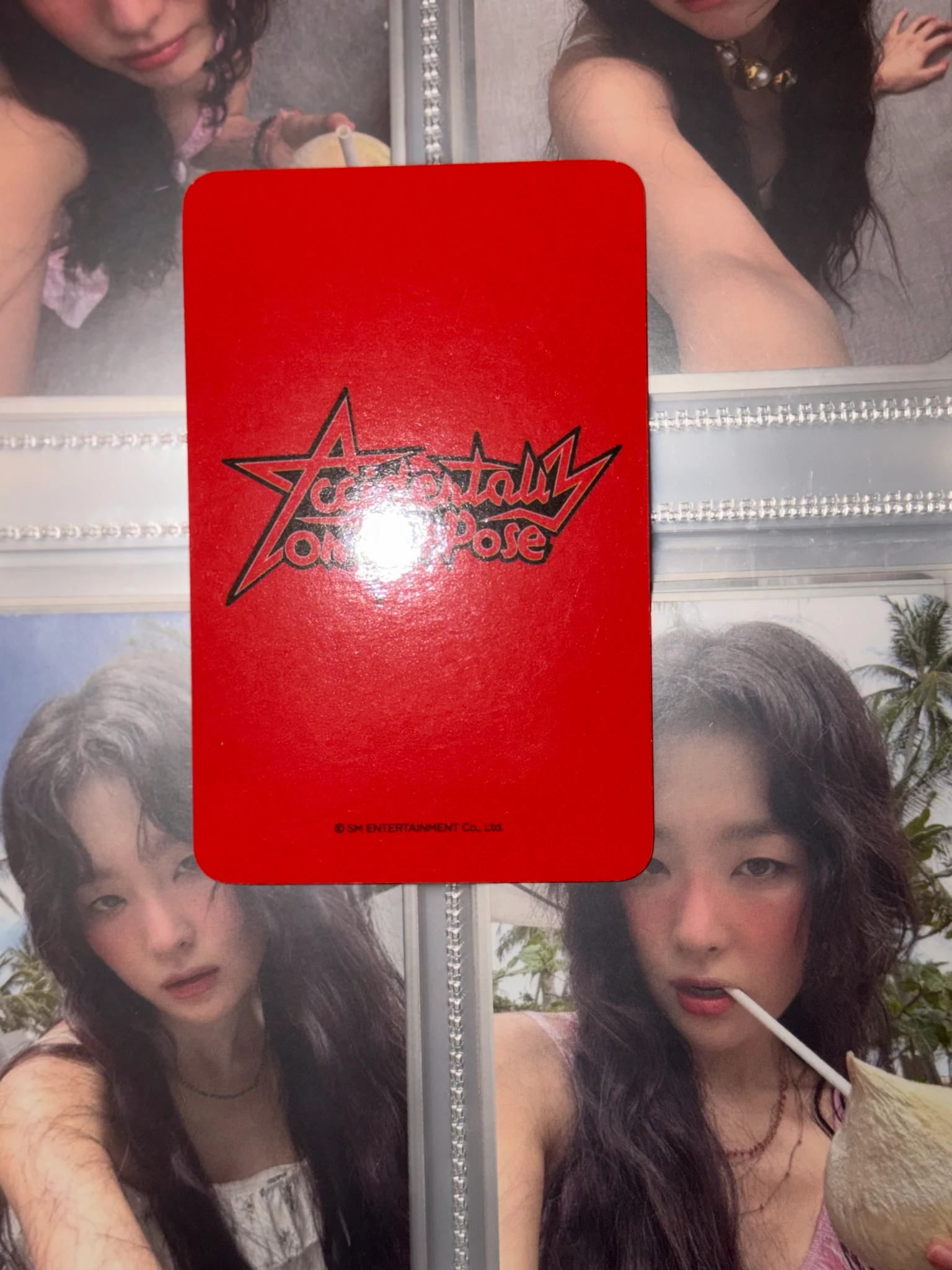 Red Velvet Seulgi Red Velvet - Seulgi - Accidentally On Purpose Album pob (pre-order benefit) withmuu listing photo 7