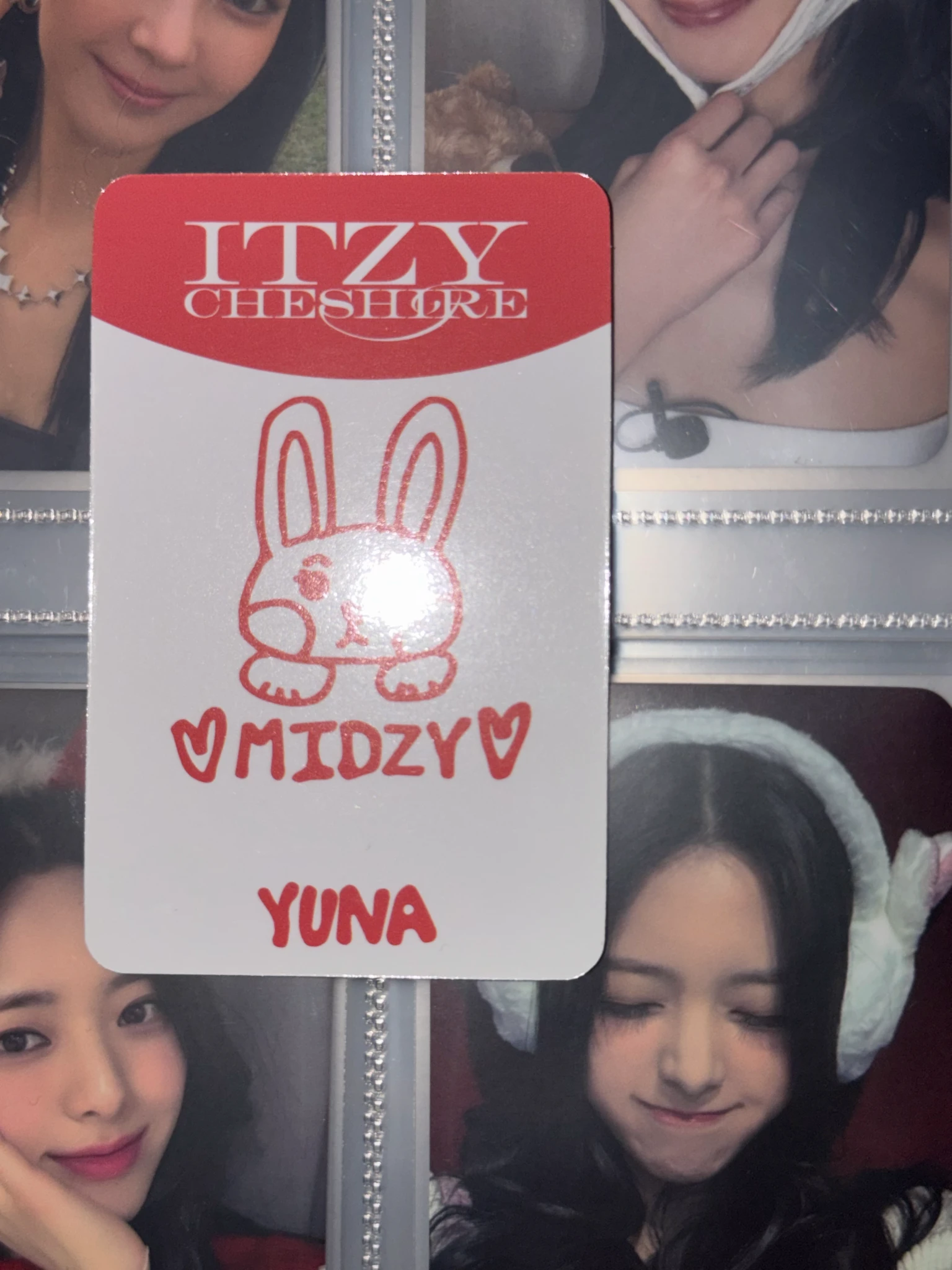 ITZY Yuna ITZY - Yuna - Cheshire Album soundwave fansign video call round 3 listing photo 7